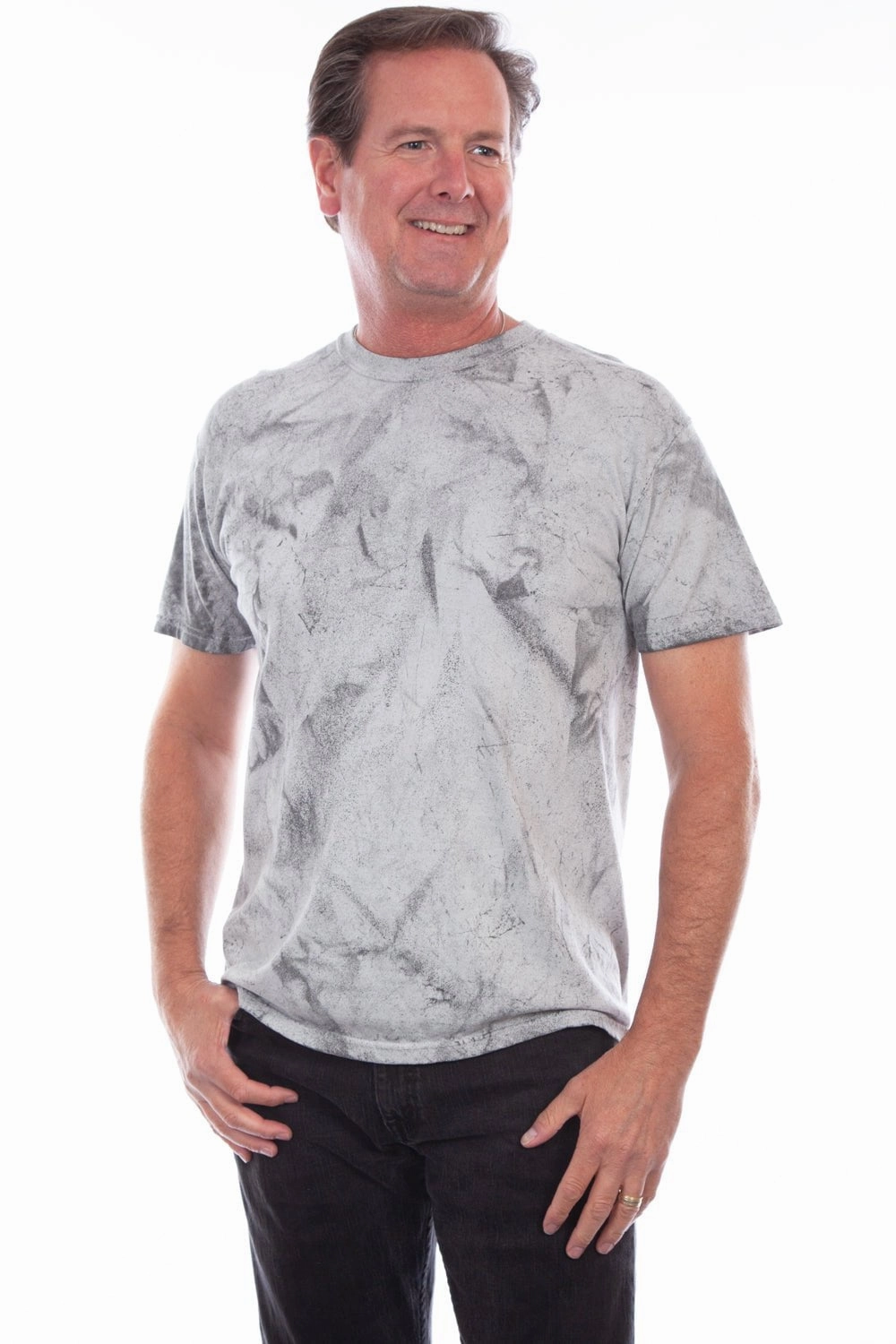 Comfy Touch Halloween Scully Mens Ocean Mist Grey 100% Cotton S/S T-Shirt