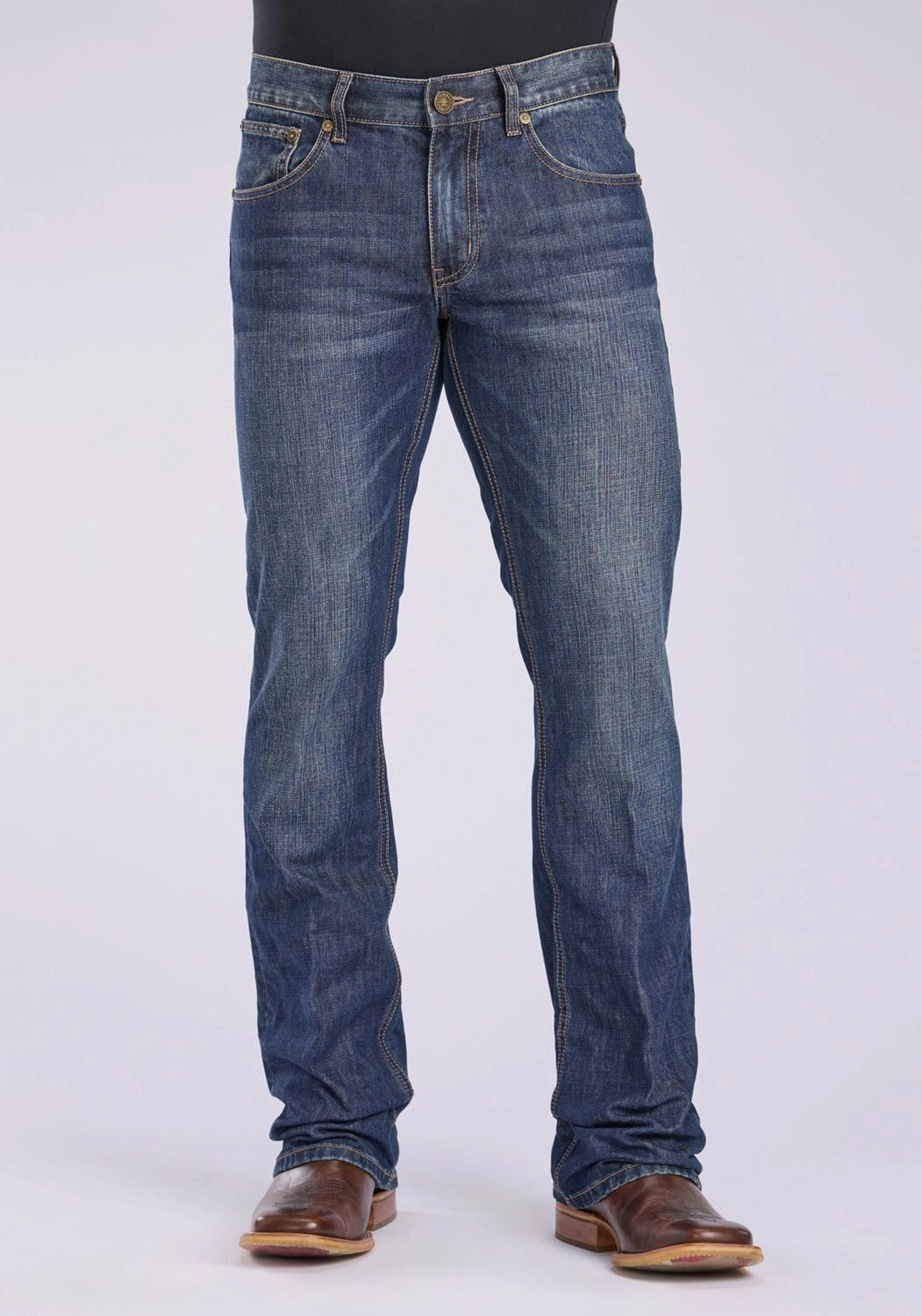Durable piece Tin Haul Mens 1660 Jagger X Back Pkt Blue 100% Cotton Jeans