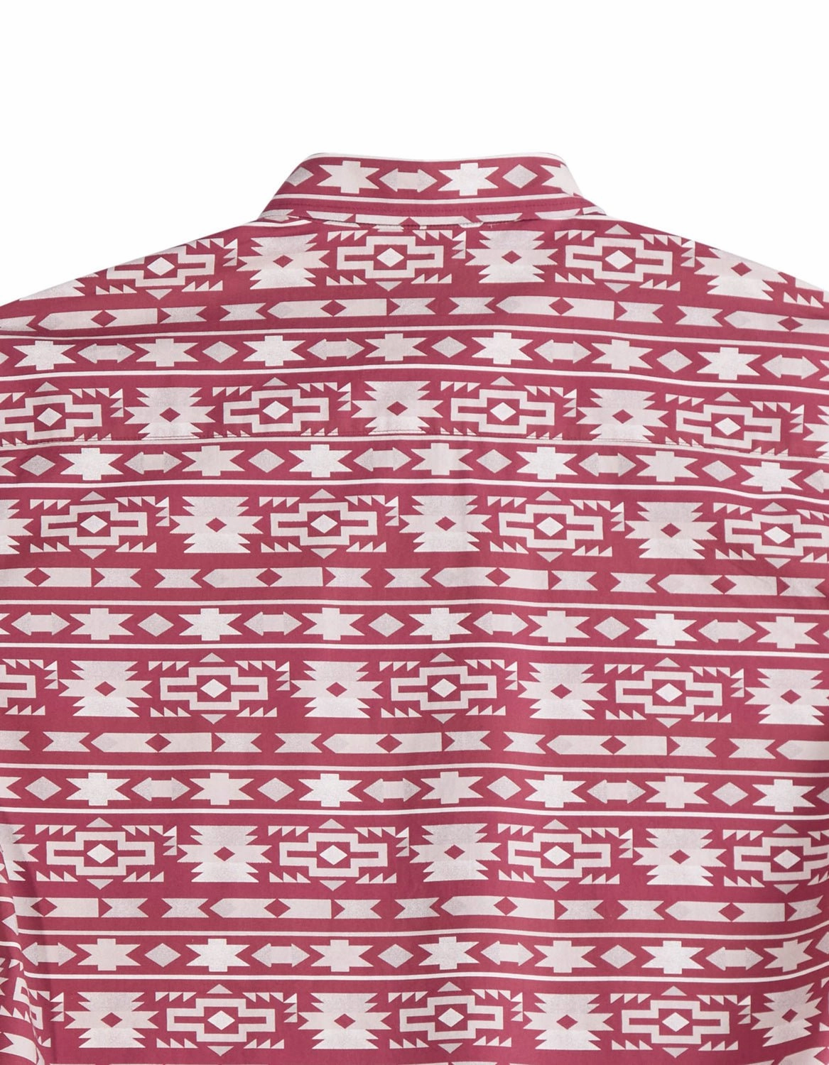 Tin Haul Mens Aztec Stripe Wine/White 100% Cotton L/S Shirt youth trend All-day Comfort