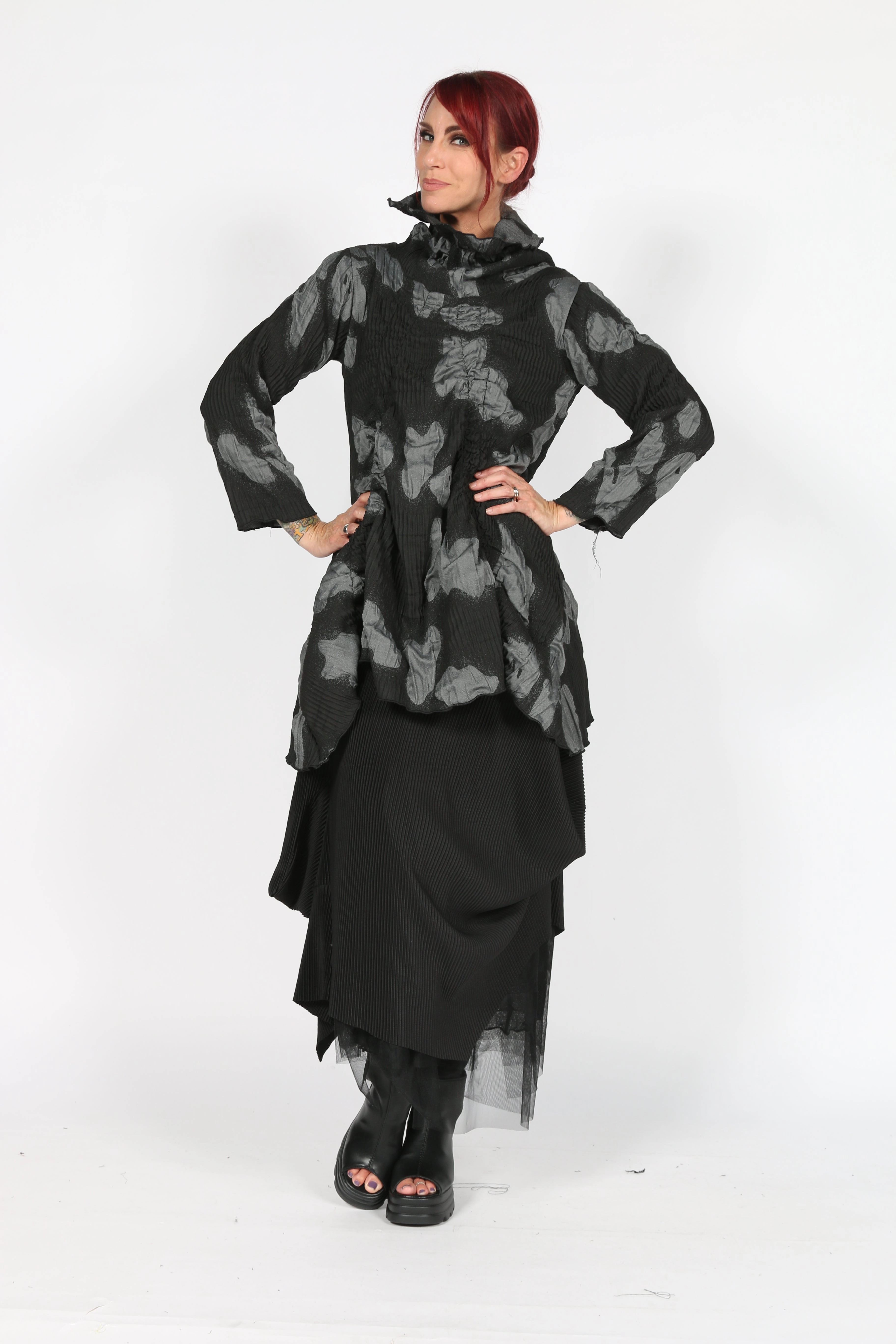 Tiu Top Grid Texture Fabric FrictionResistant Trim