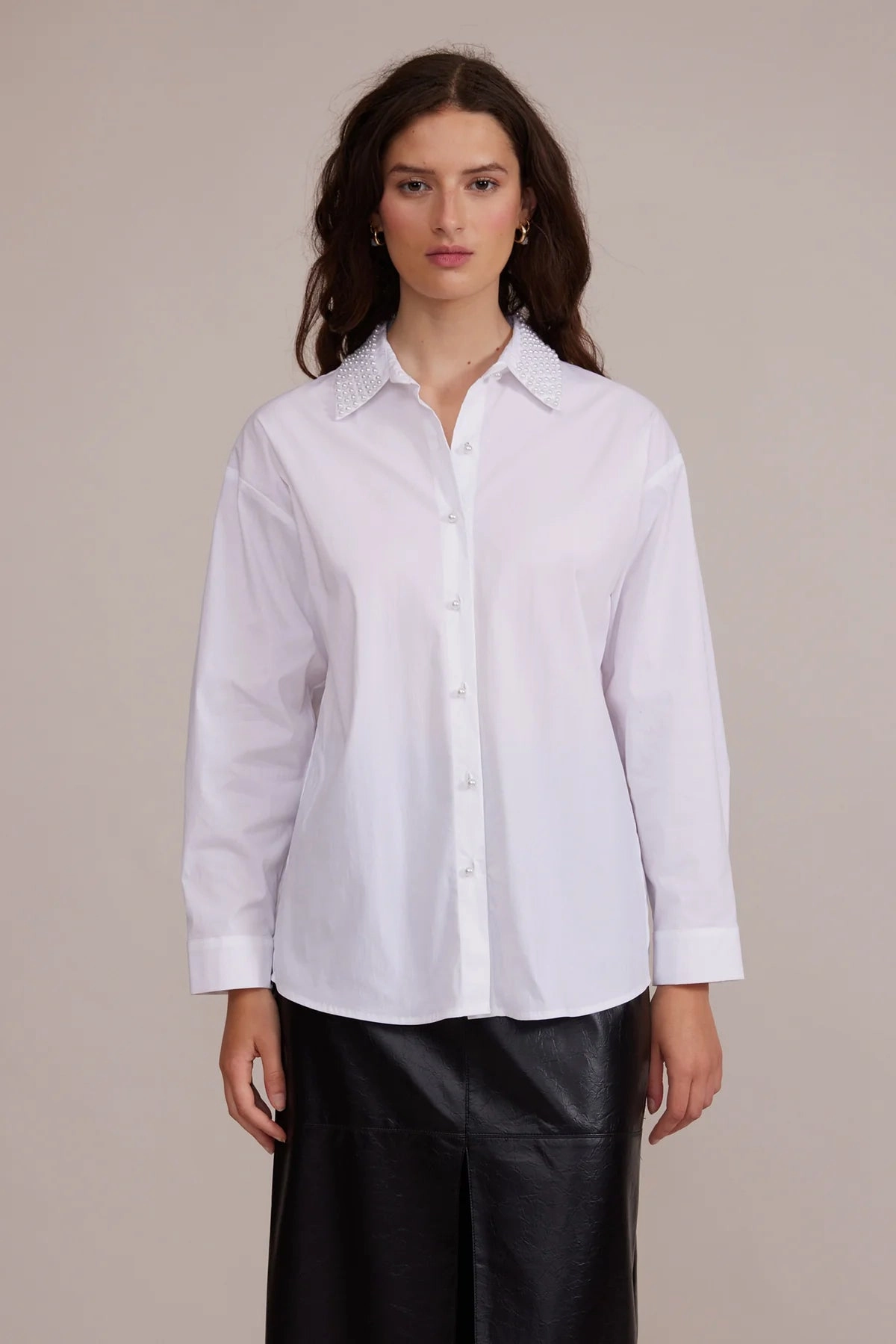 Torin Pearl Blouse FlexibleElasticatedEdging