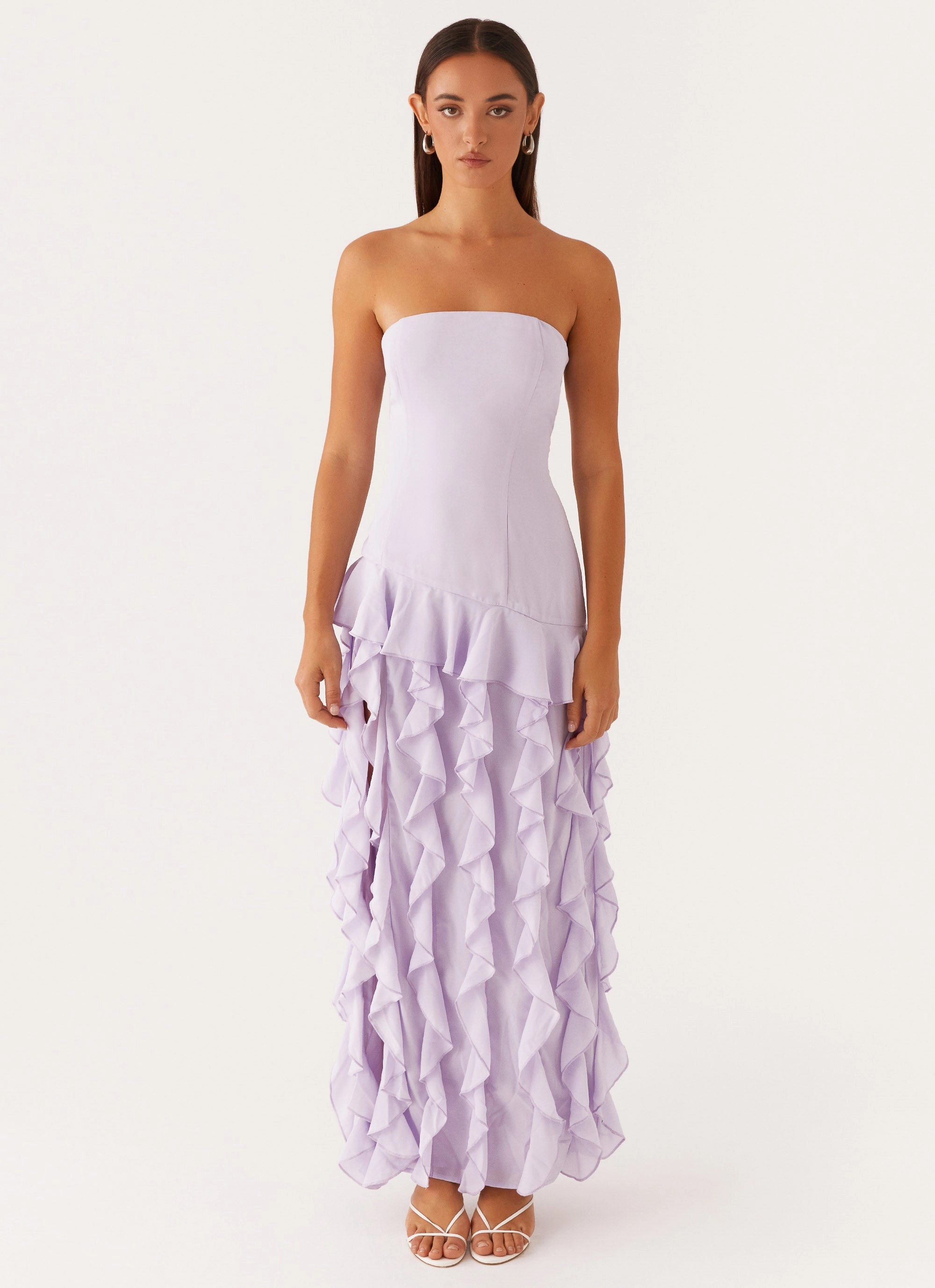 Firefly Maxi Dress - Lilac Smooth Lines Everyday Comfort Wear