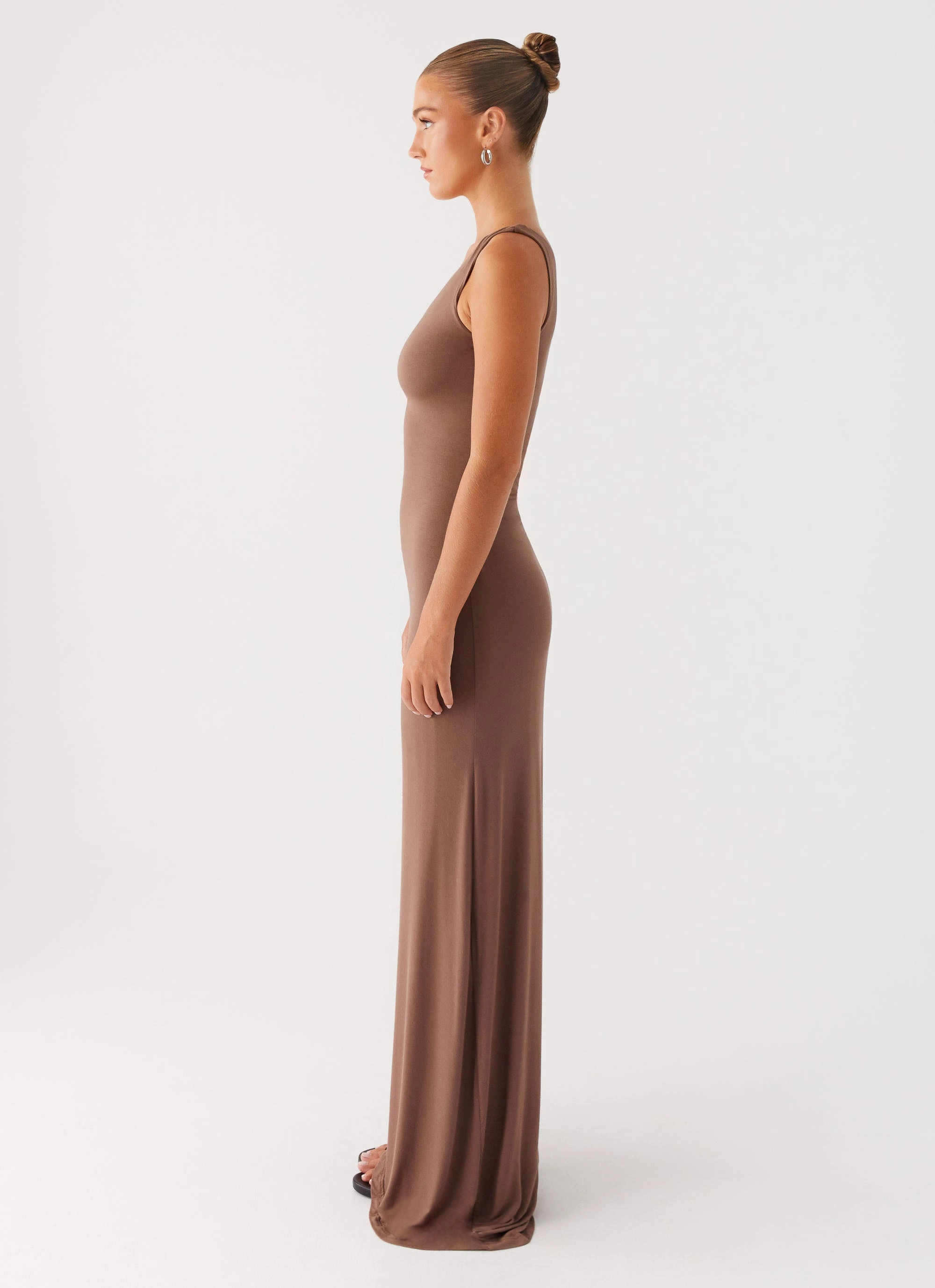 Dalla Maxi Dress - Dark Chocolate Sweet Mood