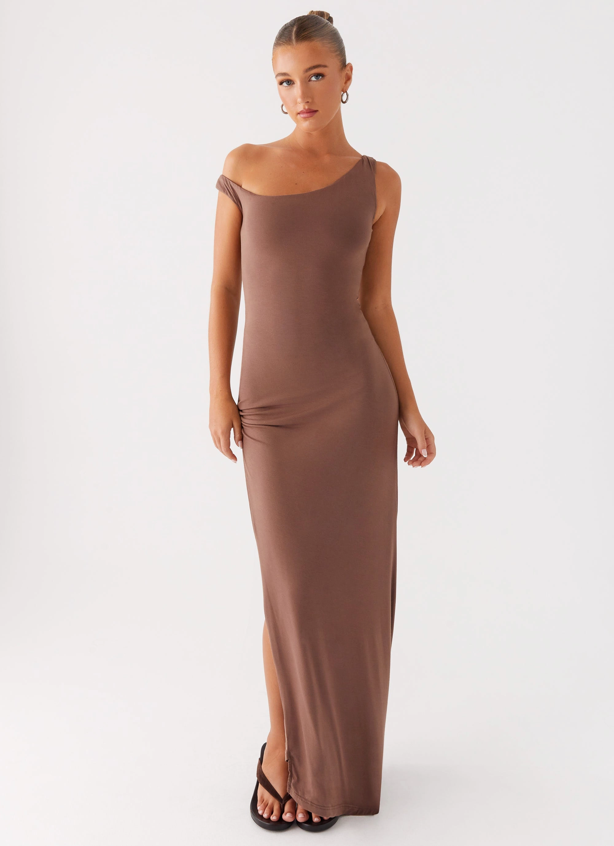 Dalla Maxi Dress - Dark Chocolate Perfectly Crafted