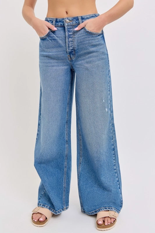 Troy High Rise Wide Leg Jean All Body Fit