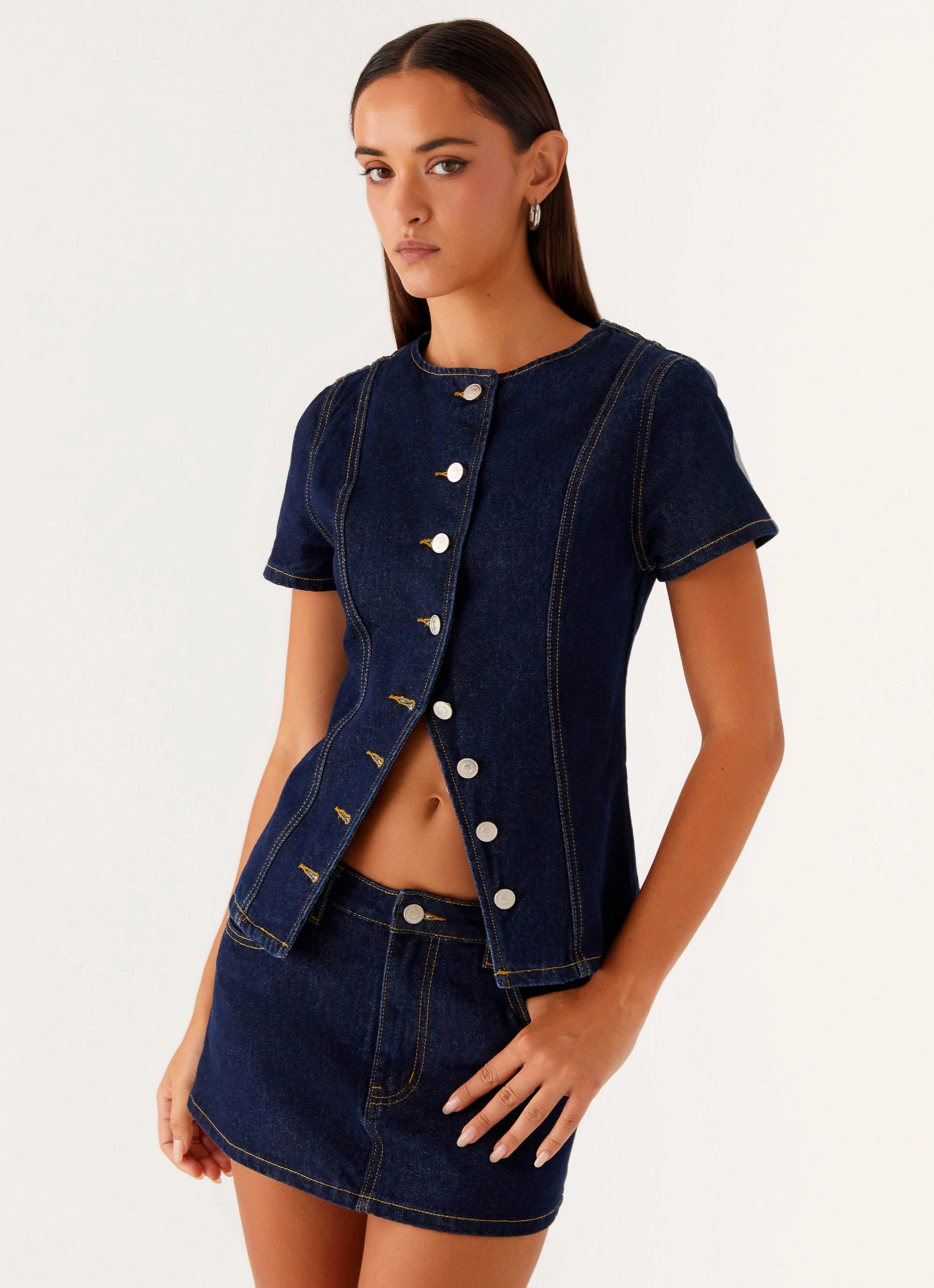 AntiStatic Treatment Jagger Top - Indigo