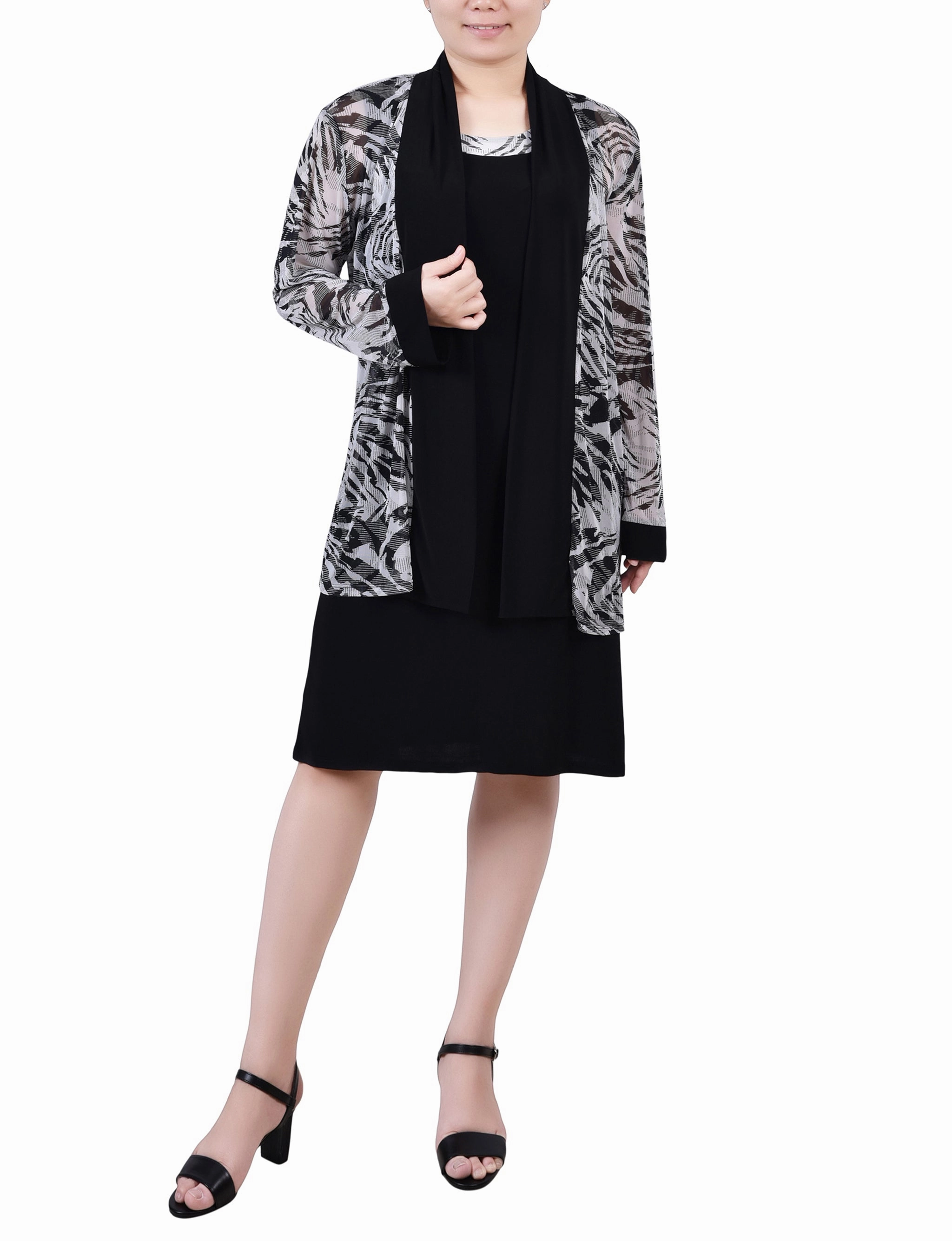 Timeless Cut Two Piece Dress Set