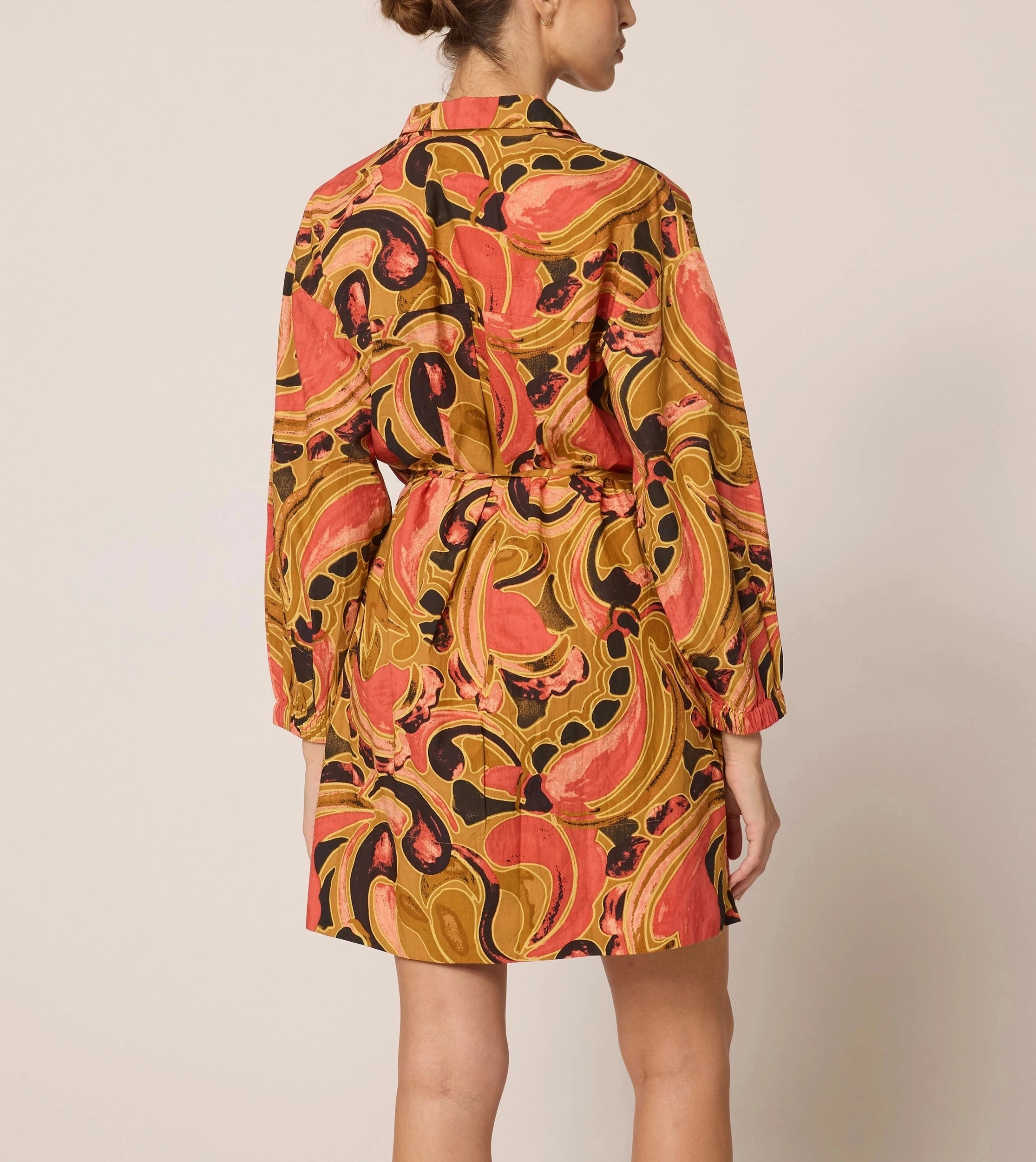 Light Sheen Elisha Mini Dress | Osaria