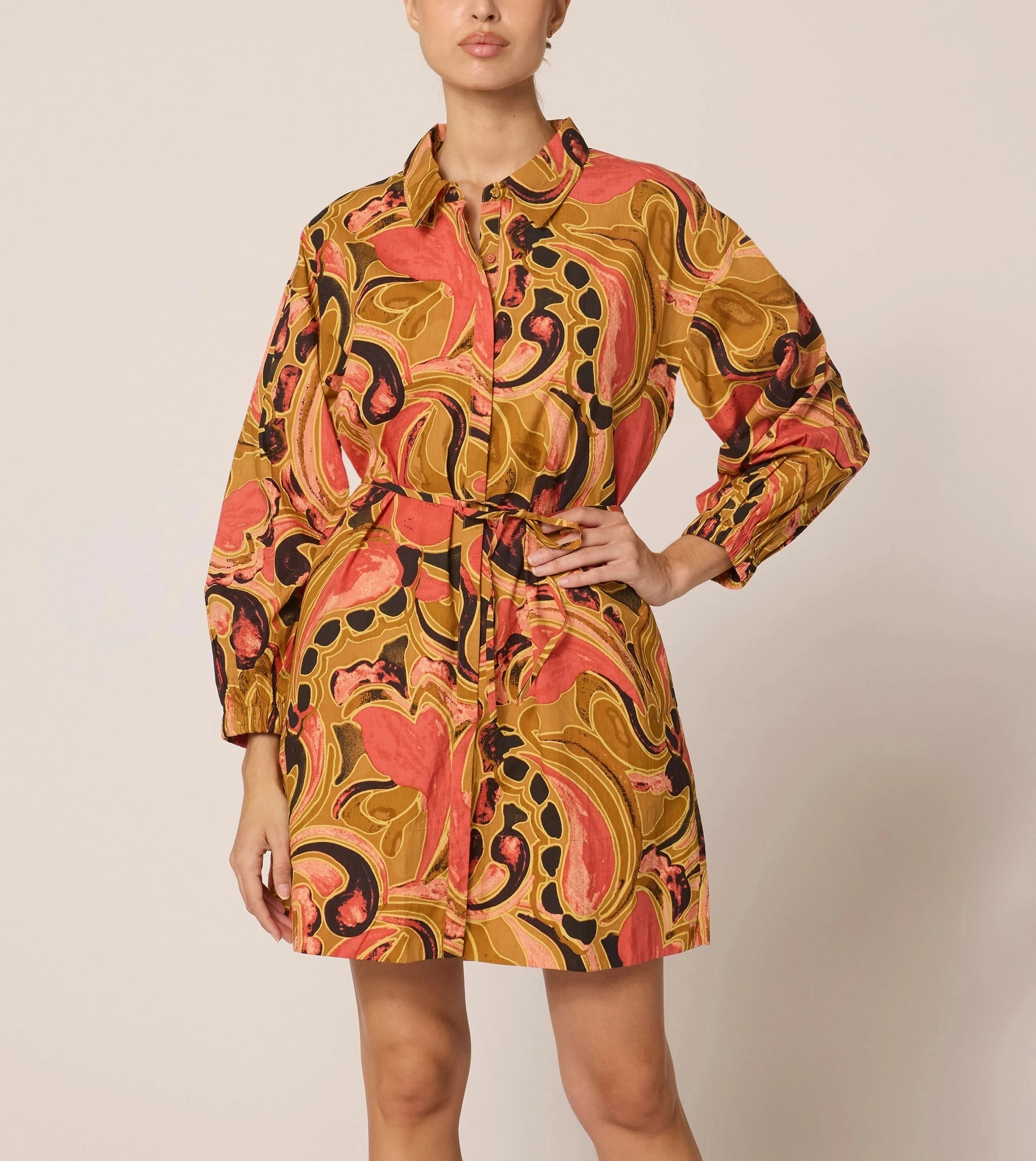 All Day Look Sharp Profile Elisha Mini Dress | Osaria