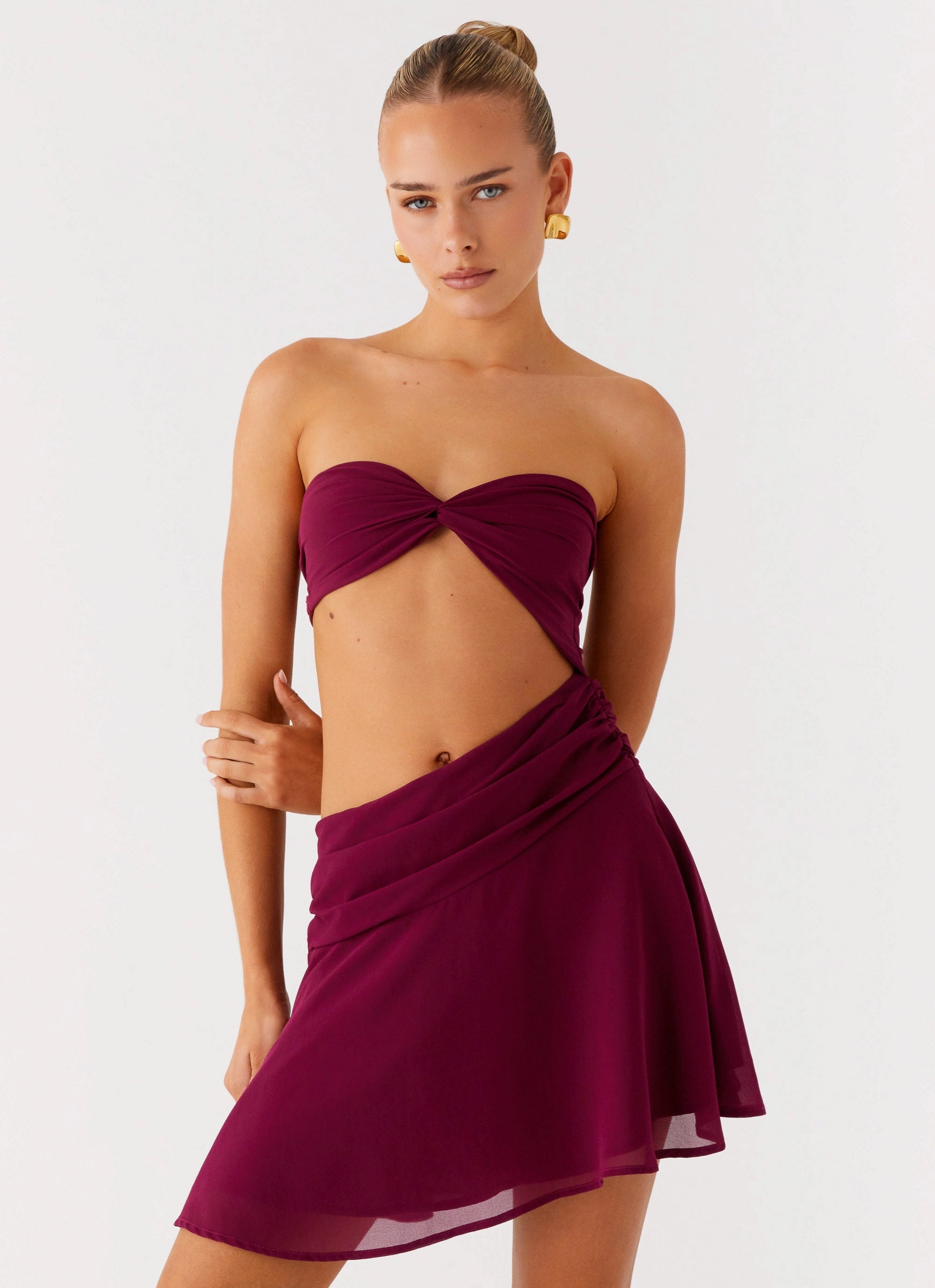 Quilted Coat Sleek Jacket Marbella Mini Dress - Violetta