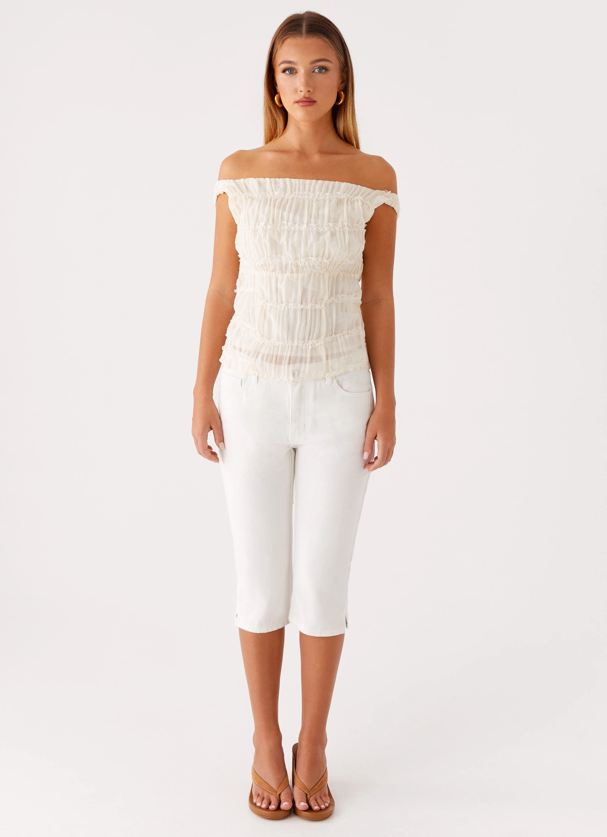Nebula Top - Ivory AntiMicrobialLining Activewear Top