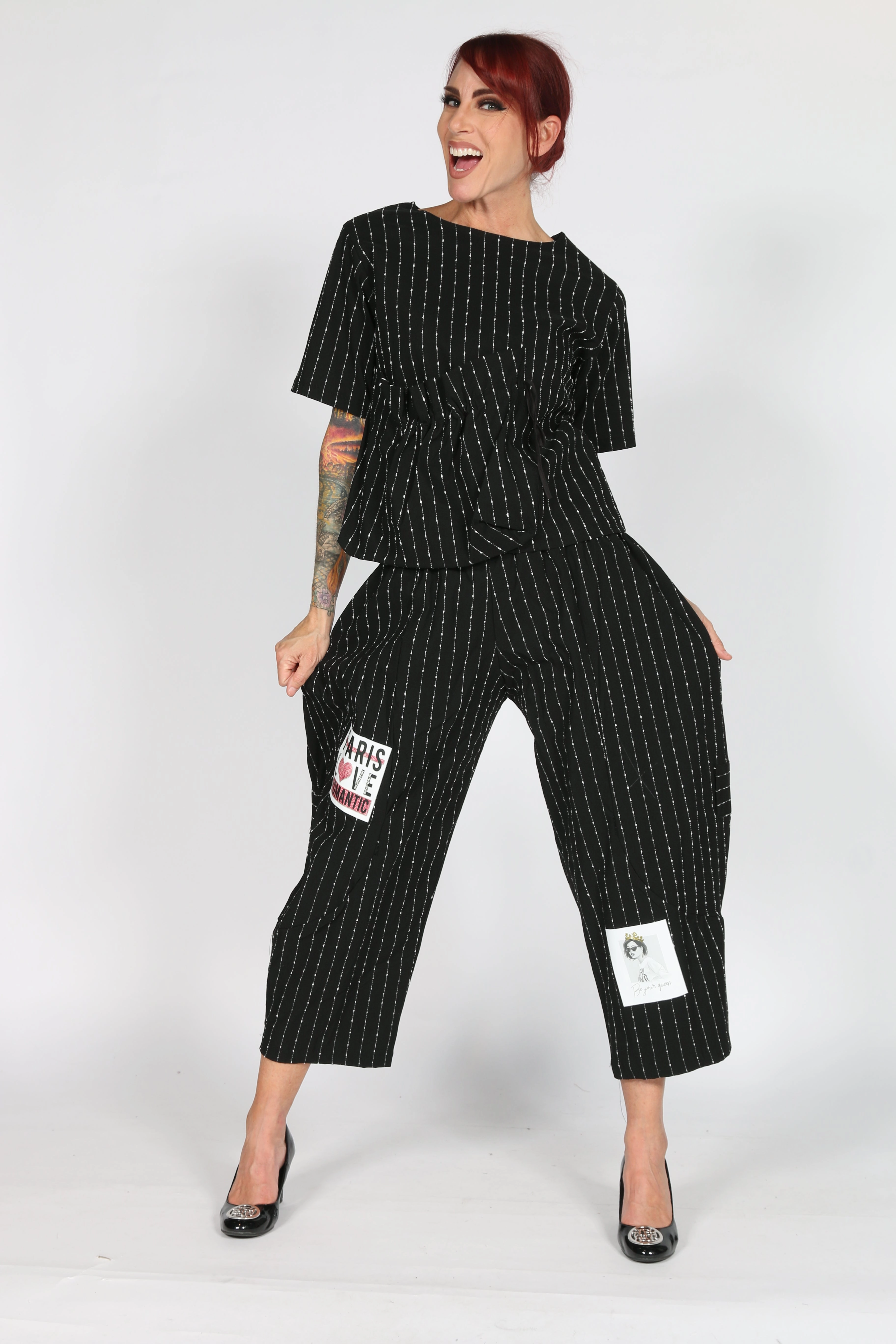 Pocket Reinforcement Paris pants