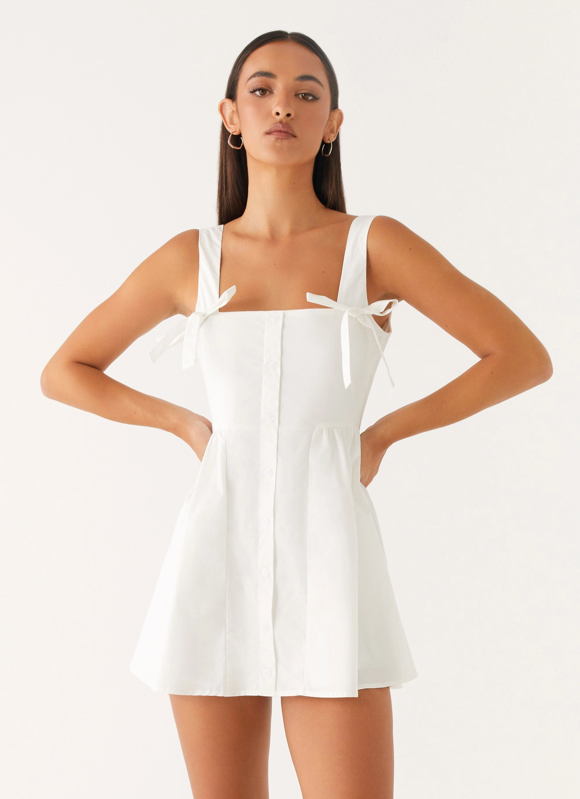 Fashion Fit Unconditional Mini Dress - White