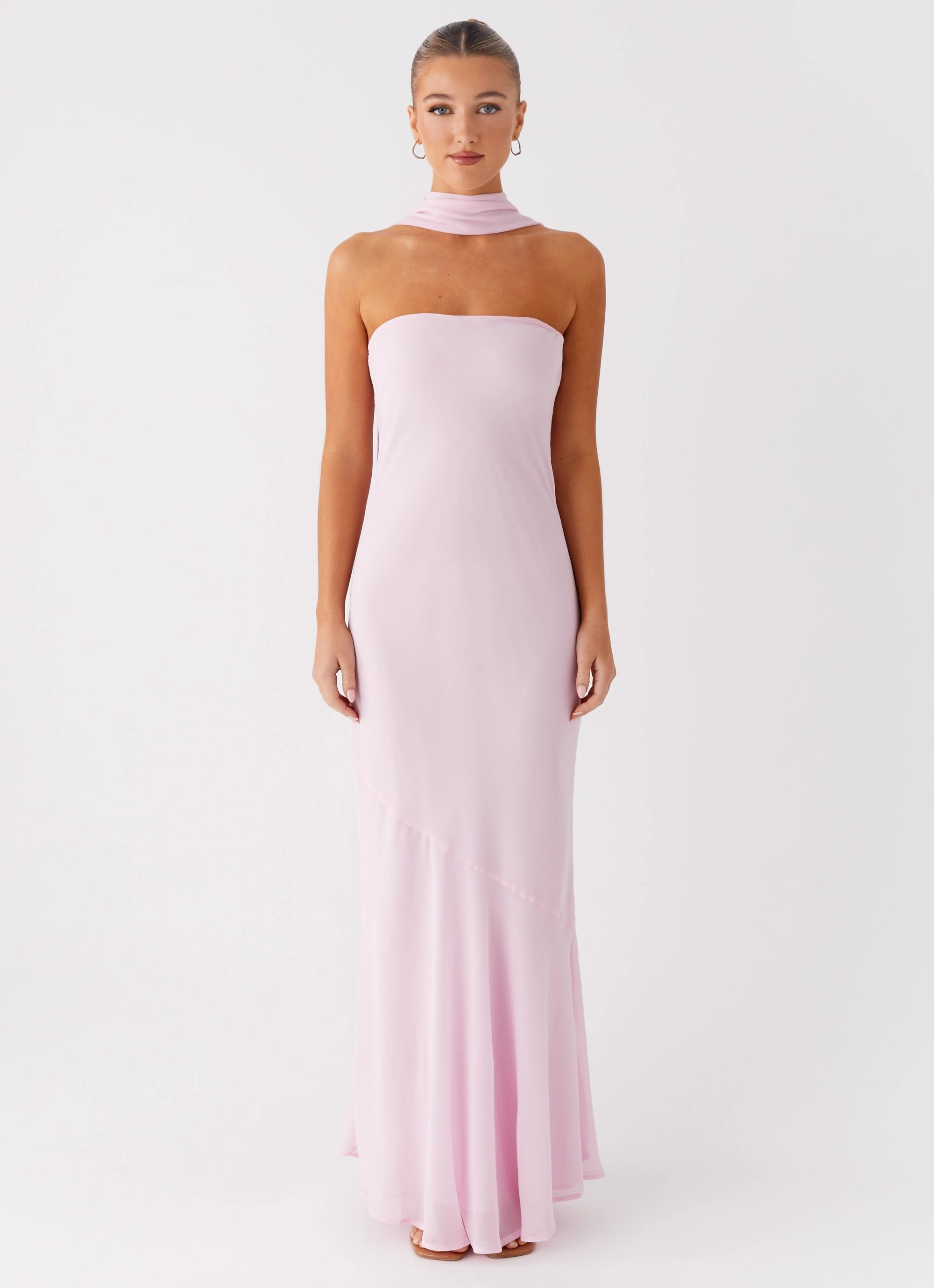 Under The Pagoda Maxi Dress - Pink Street Ready