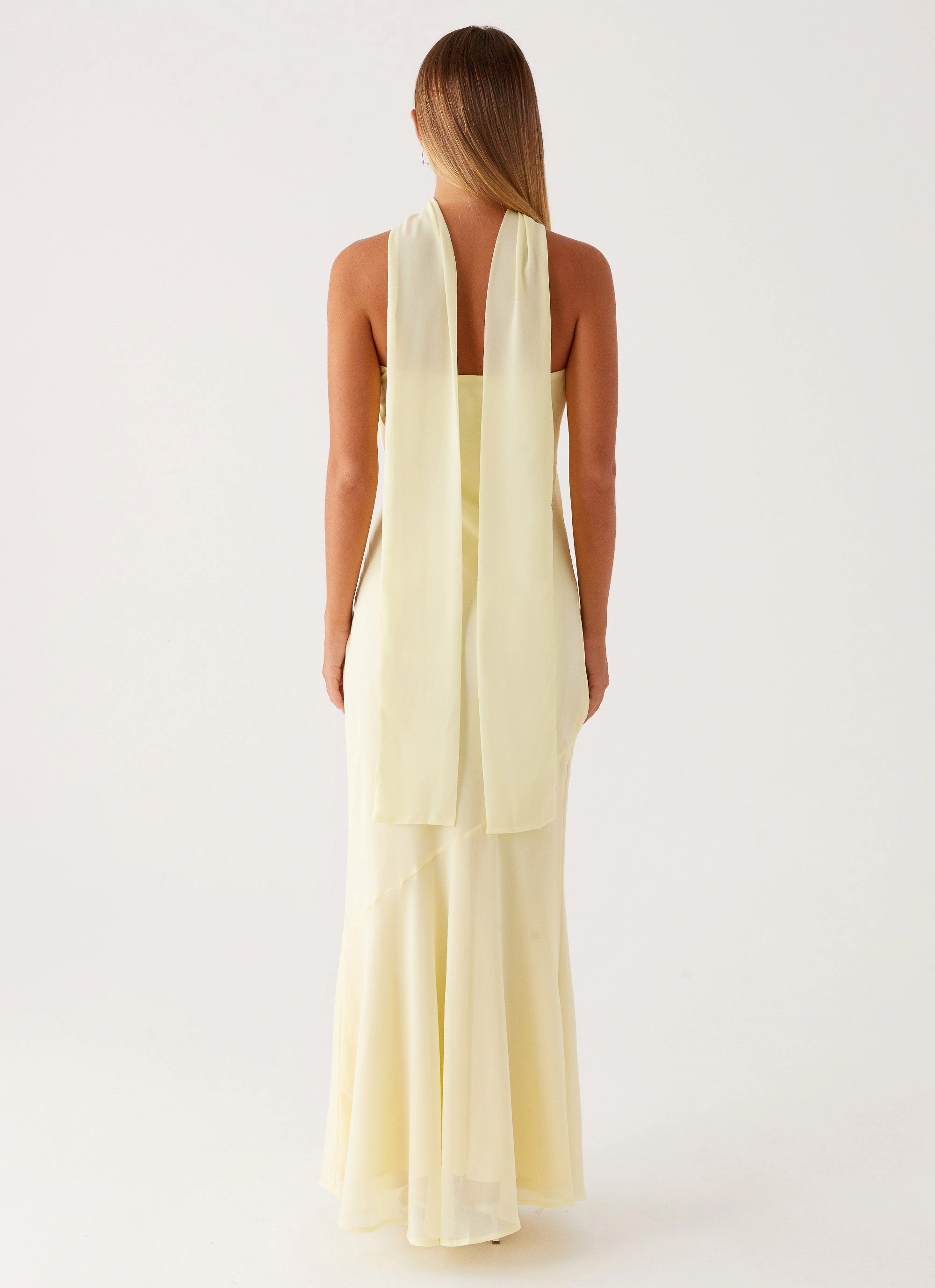Under The Pagoda Maxi Dress - Yellow Luxe Outerwear