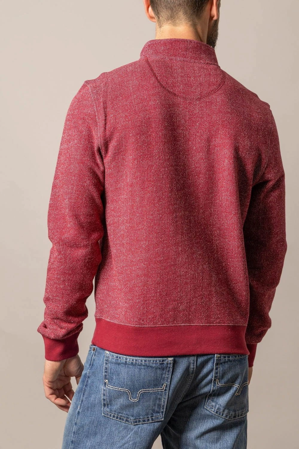 Button-up Kimes Ranch Mens Kingswell Red 100% Cotton Sweatshirt