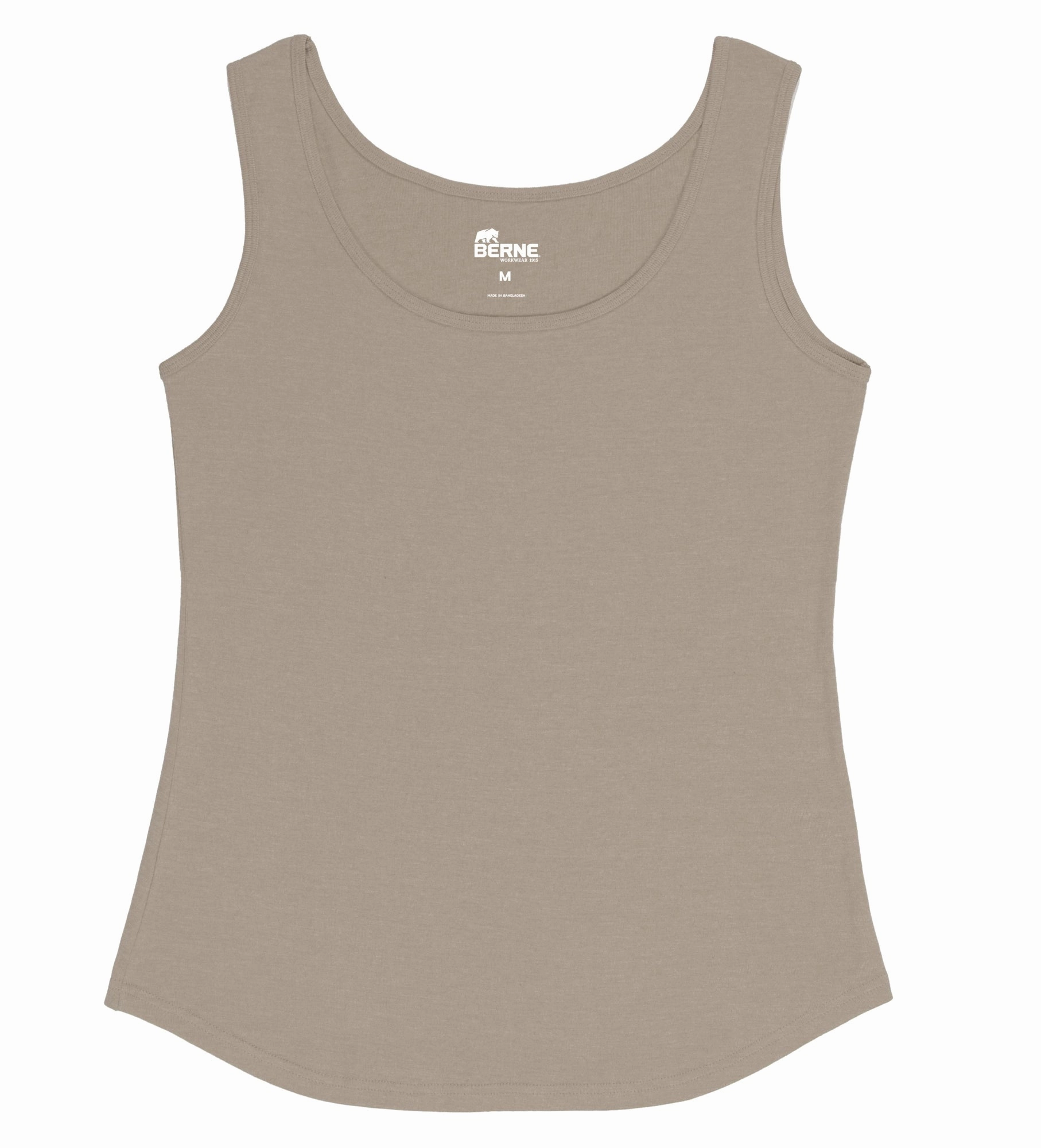 Short Sleeve Berne Ash Cotton Blend Ladies Lightweight Performance Tank S/L