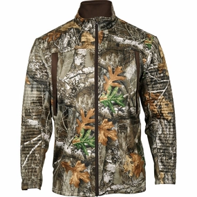 Rocky Mens Outdoor Stratum Realtree Edge Synthetic Softshell Jacket Sustainable Packaging High Performance Blend