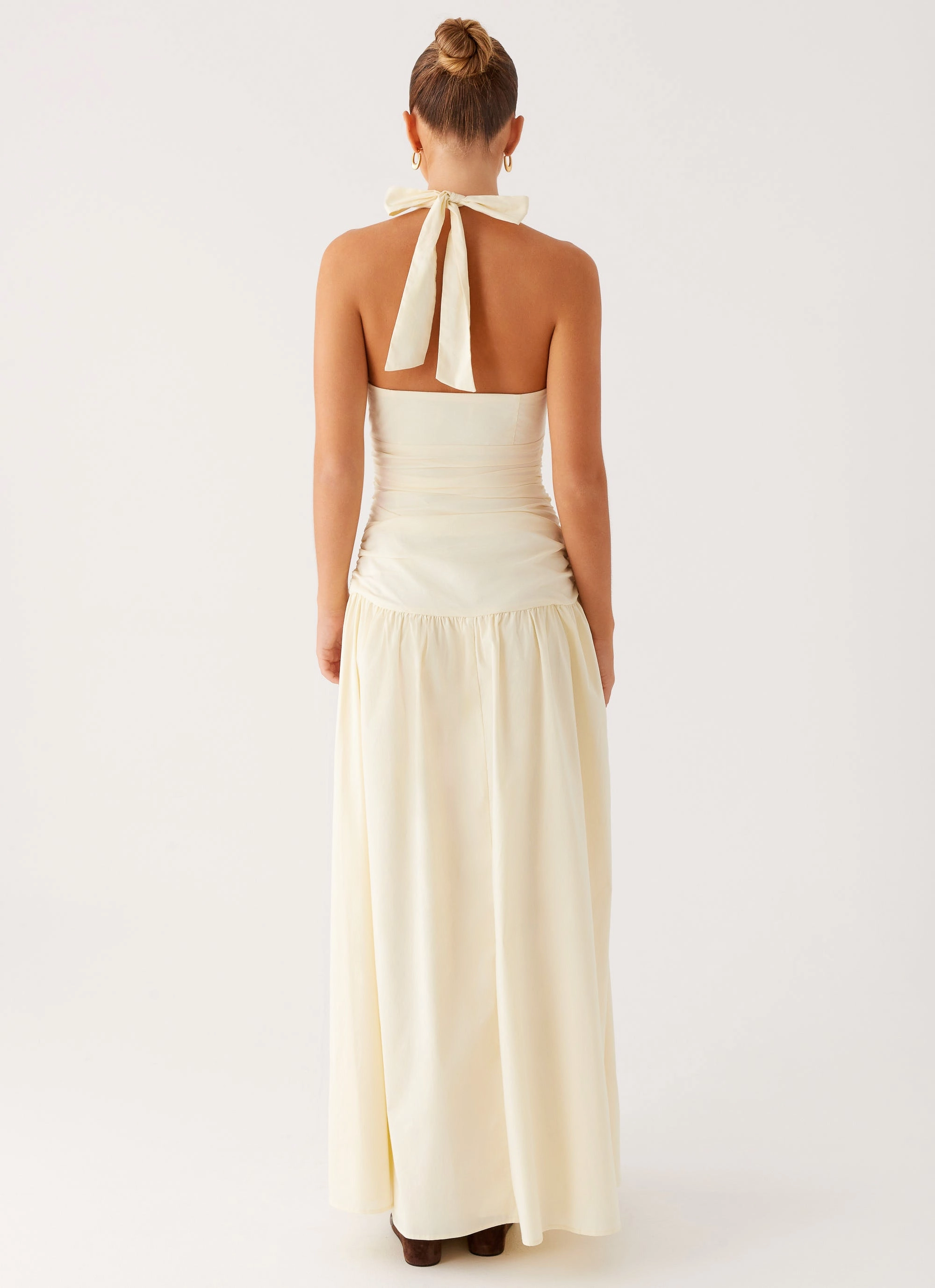 Val Maxi Dress - Lemon Moment Light