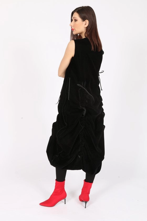 VEDG Velvet Dress Smart Layering Easy Layering Piece