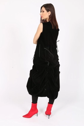 VEDG Velvet Dress Smart Layering Easy Layering Piece