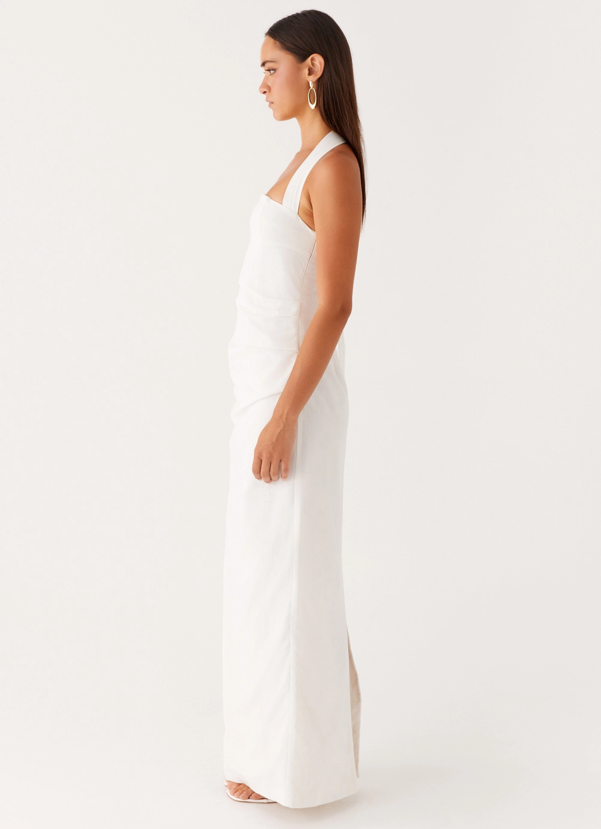 PlushLining Rumour Has it Maxi Dress - White