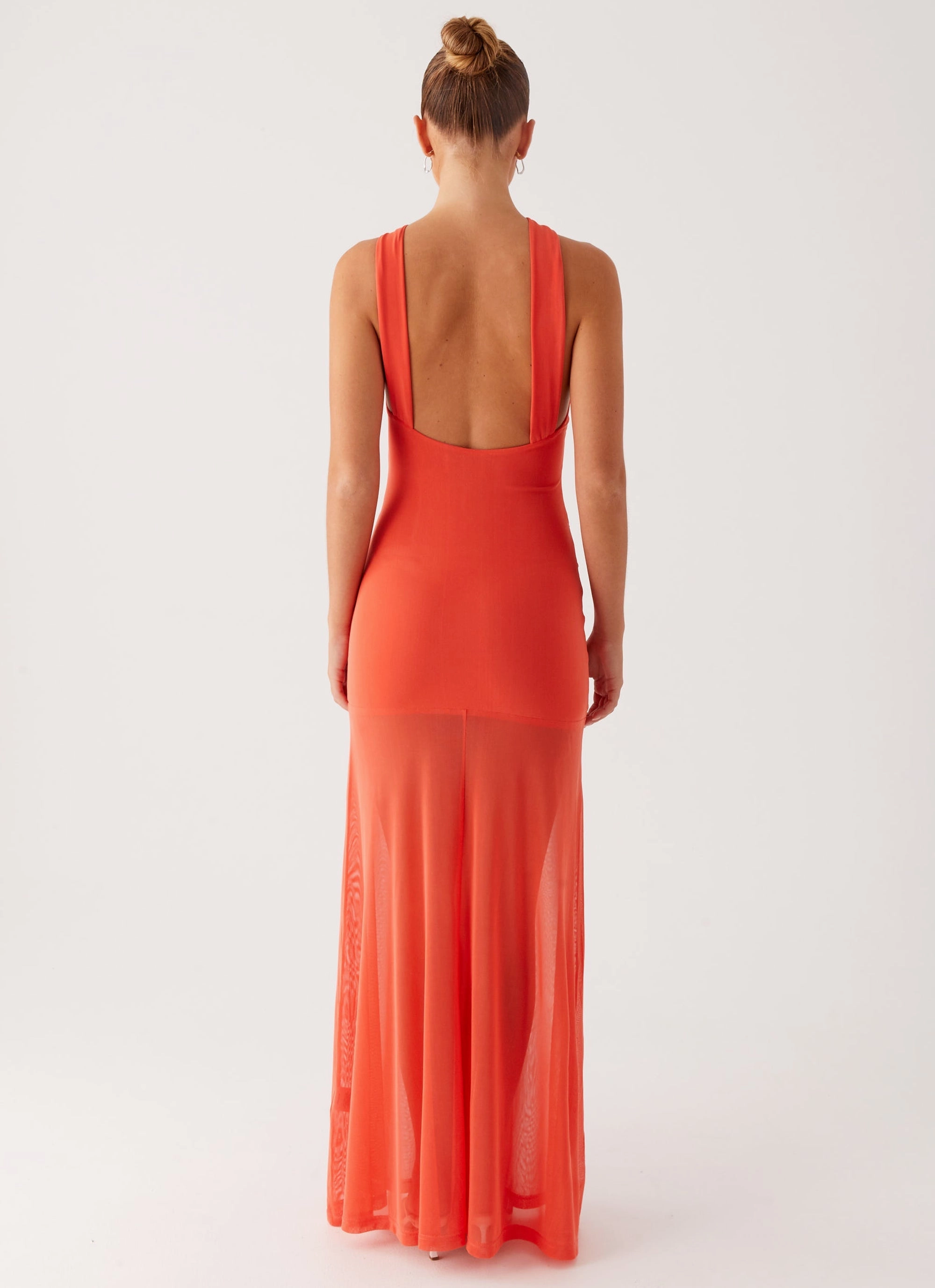 Kavala Maxi Dress - Coral Eco Friendly