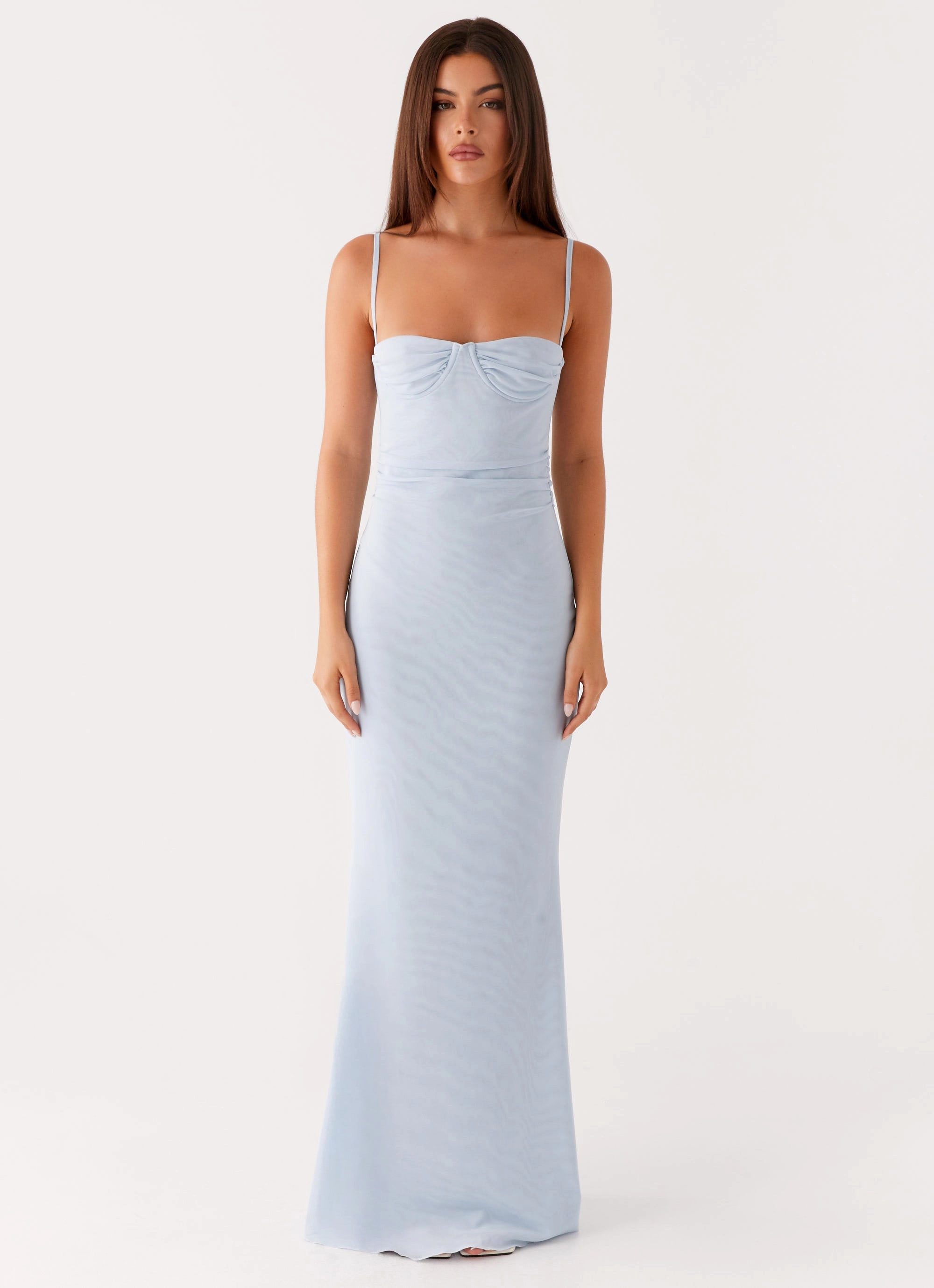Feather Light Anna Sophia Maxi Dress - Blue