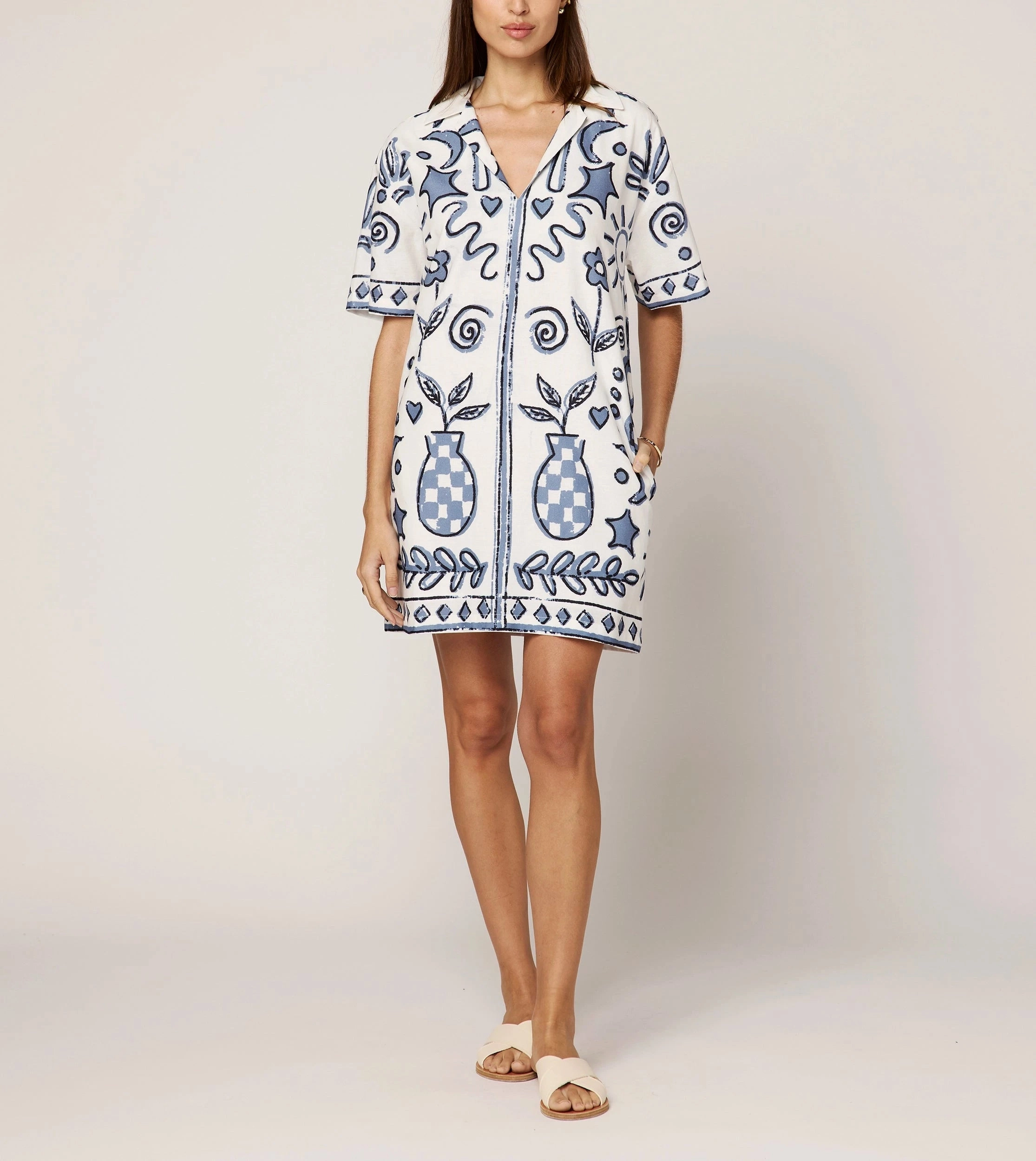Sandy Mini Dress | Verona All-Occasion Wear Flowy-Shape