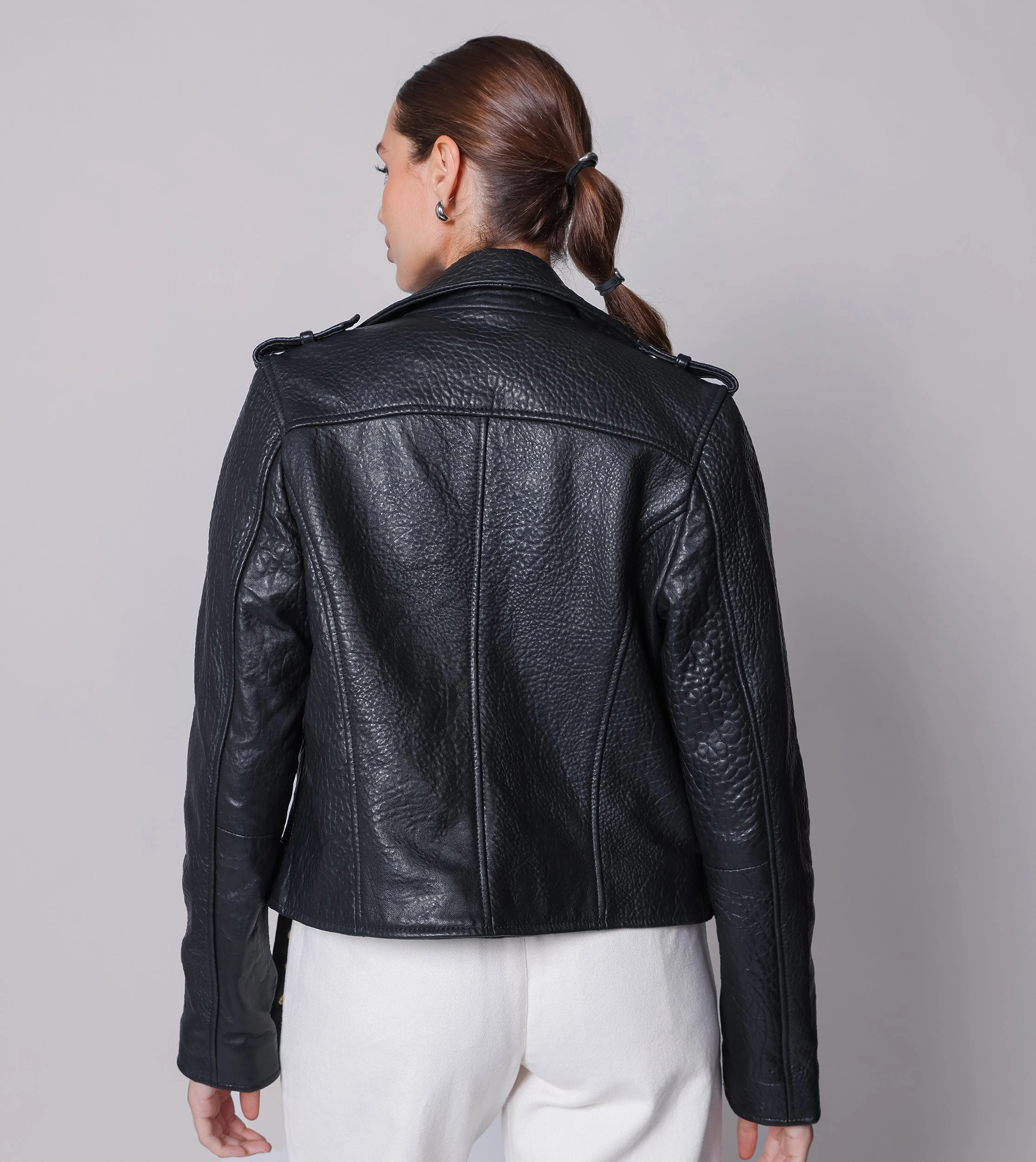 Asher Leather Jacket | Black Bohemian freedom