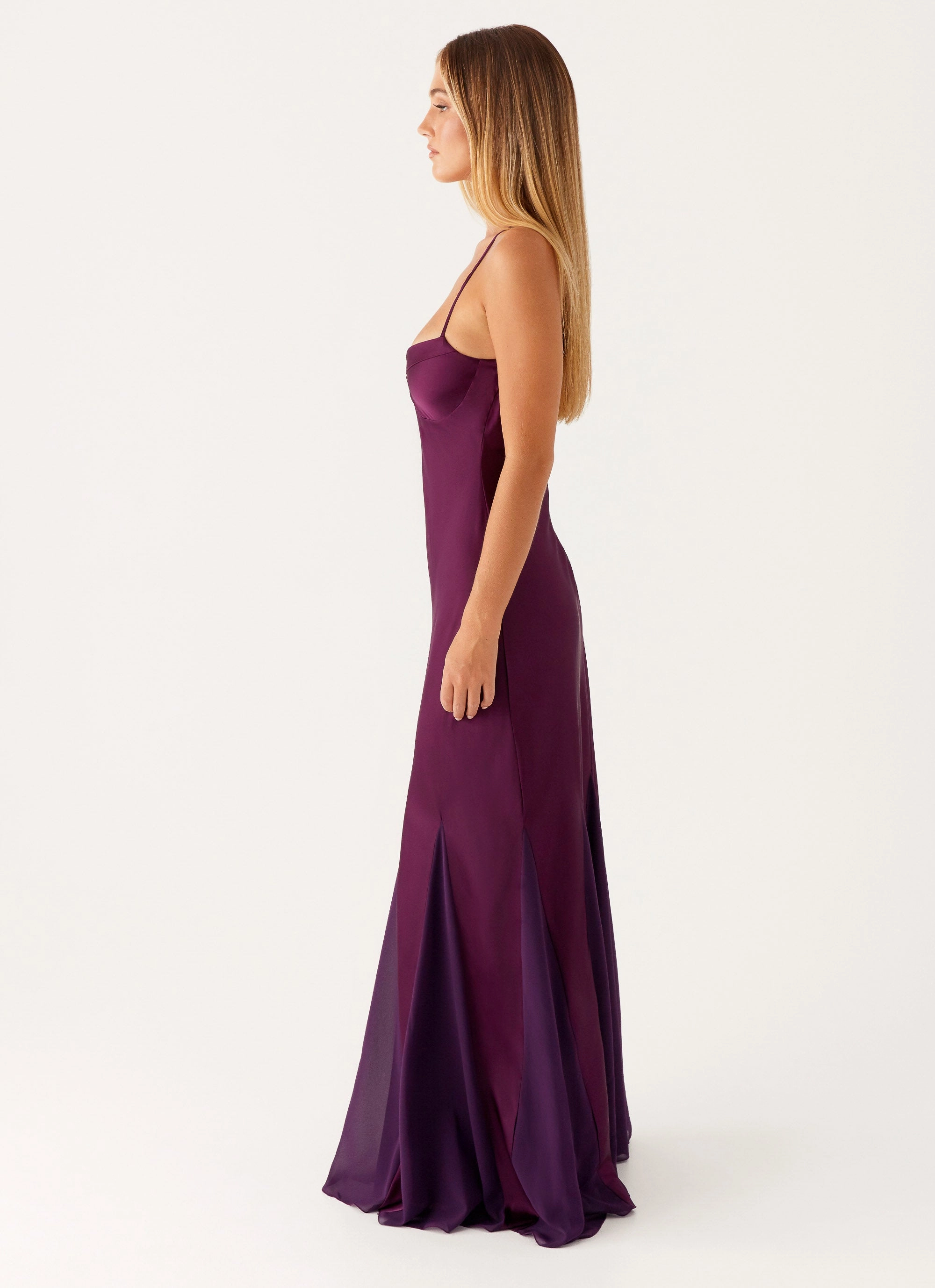 Ravello Maxi Dress - Mulberry Travel Coat