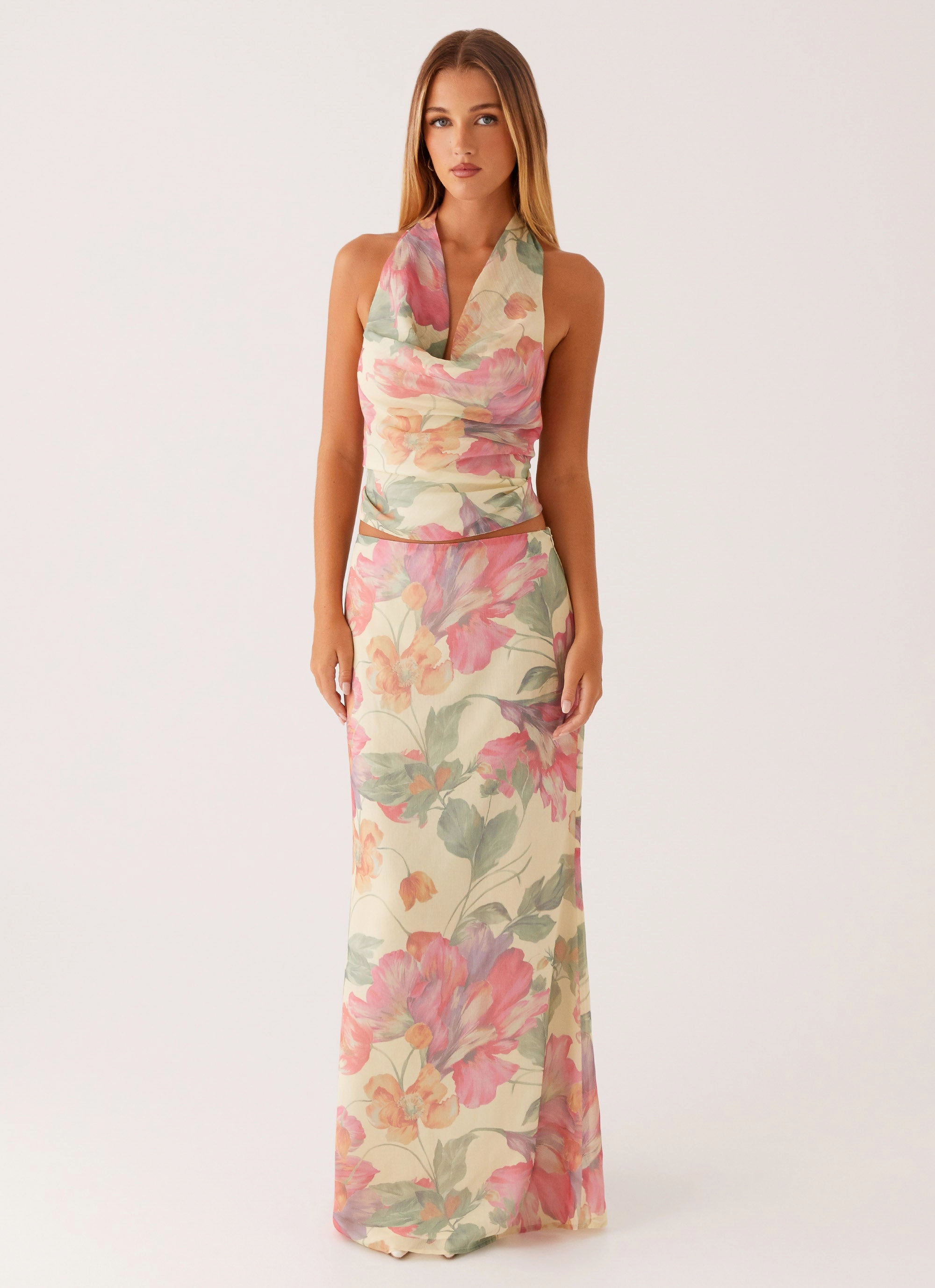 Close Call Top - Yellow Peony AirflowVents NonRestrictiveSilhouette