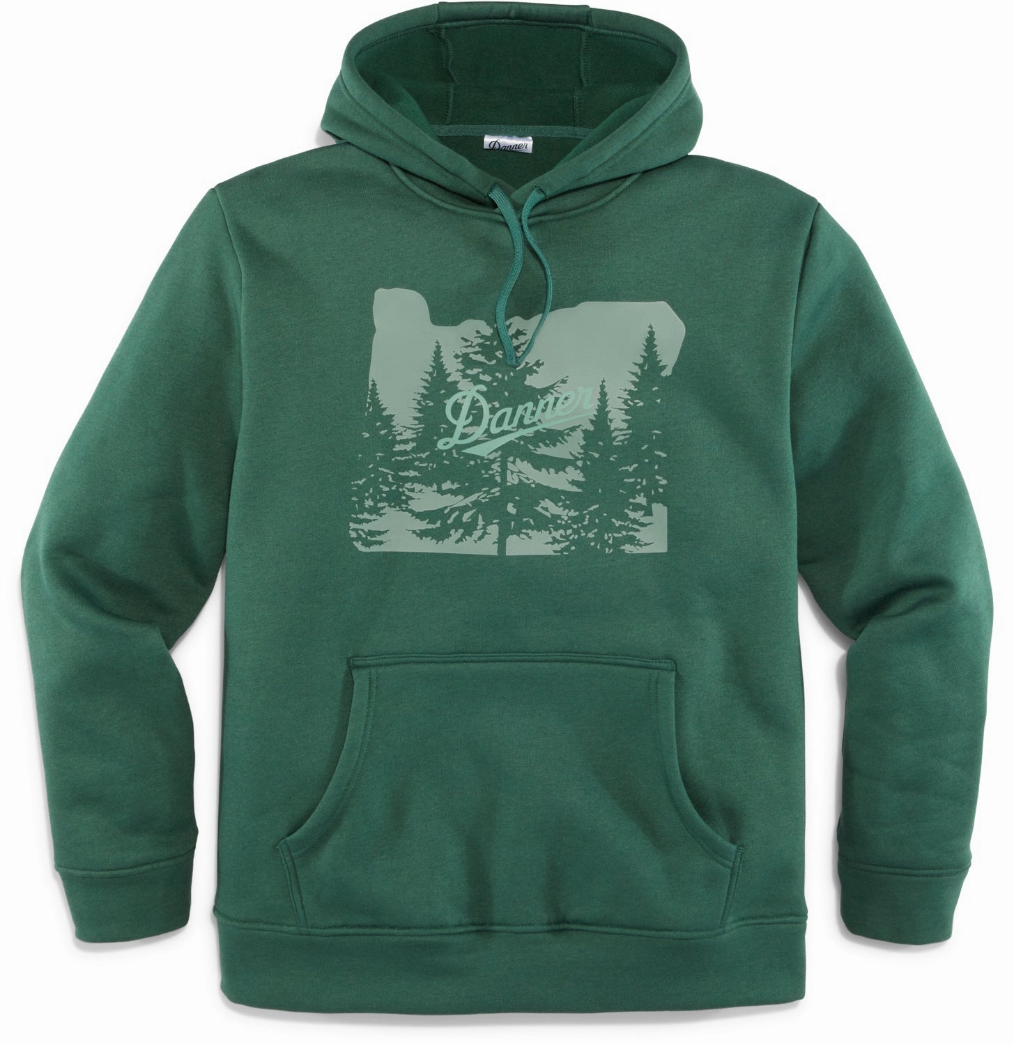 Windproof Insulated Coat Danner Unisex Evergreen Hunter Green Cotton Blend Hoodie
