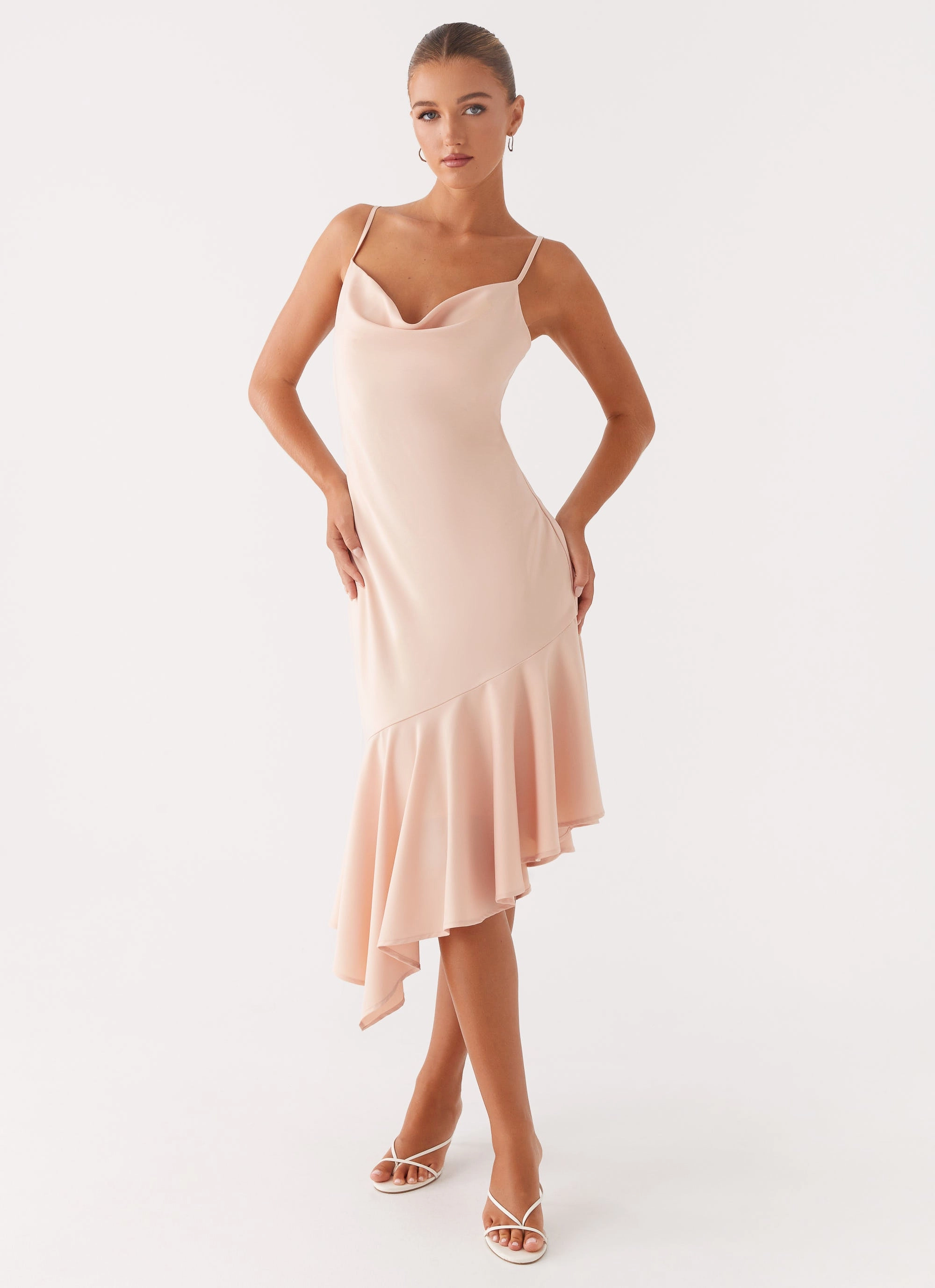 Easy Match Korby Midi Dress - Pink