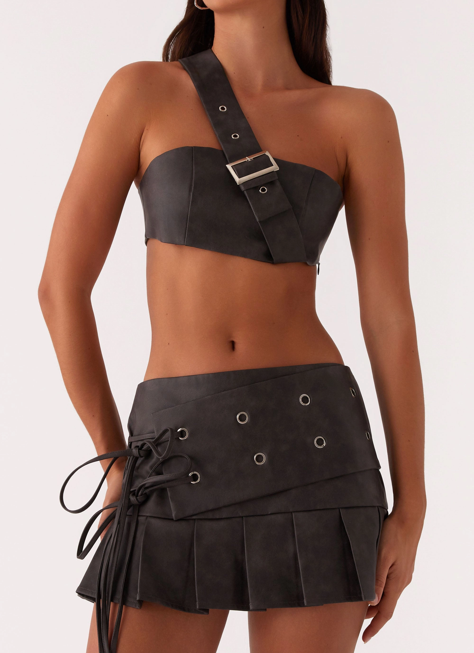 Anti Pill Finish Wild Instincts Bandeau Top - Fawn