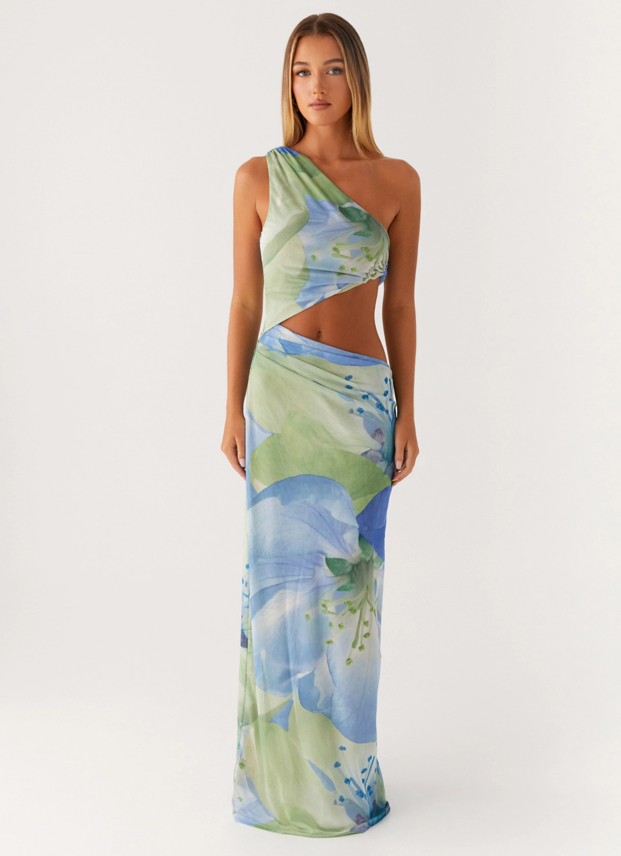 Lounge Vibes Wilder Maxi Dress - Flower Print