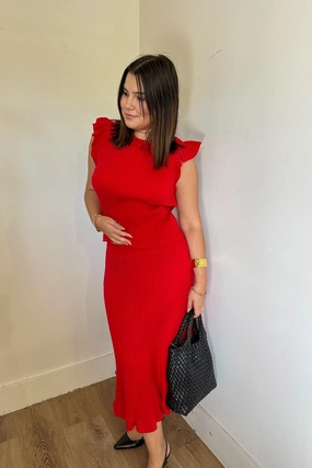 Gene Knit Skirt HeatRegulating Cuffed hem