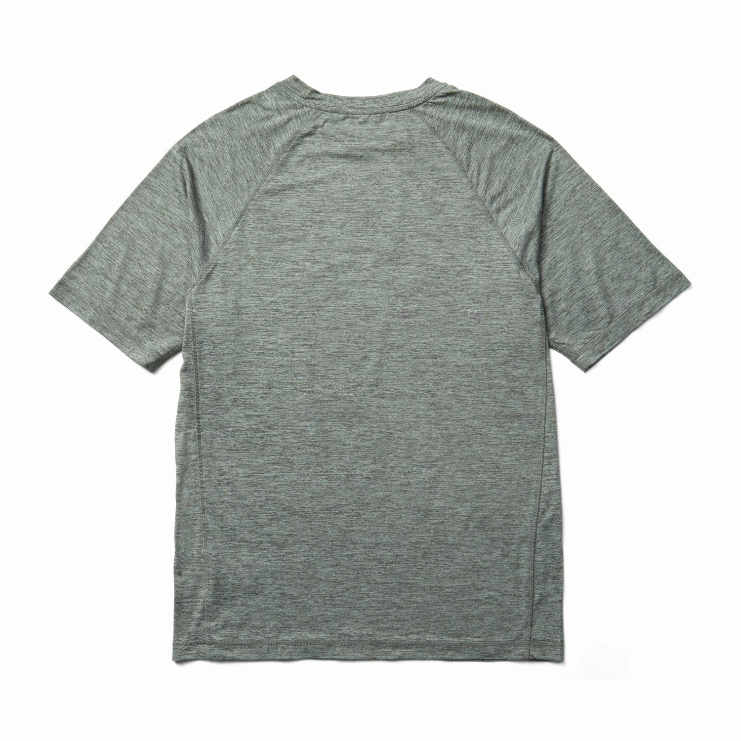 Ombre look High Density Weave Wolverine Mens Gunmetal Heather 100% Polyester Sun-Stop Eco Tee