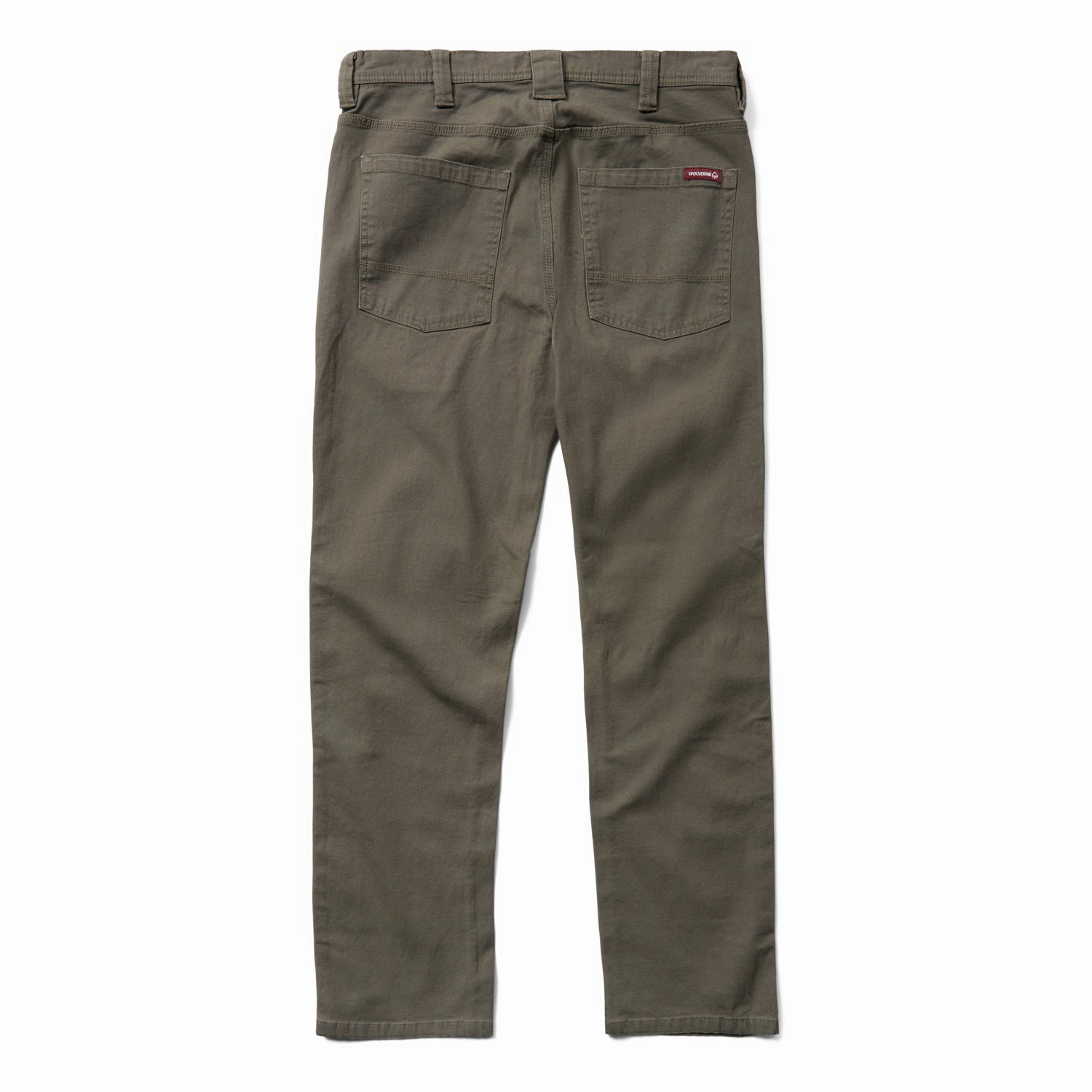 Wolverine Mens Steelhead 5 Pocket Dark Brown Cotton Blend Pants RuggedDurability