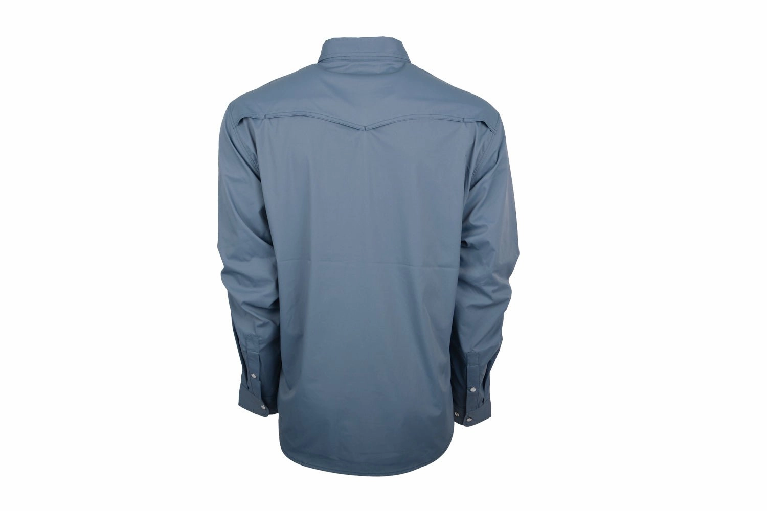 STS Ranchwear Mens Fischer Performance Slate Blue Nylon/Spandex L/S Shirt All-Weather Ready Teen Fashion