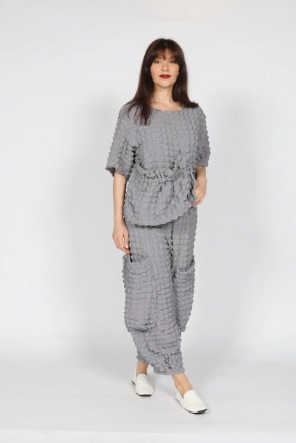 Soft Texture Buttonless Closure NPTL Top