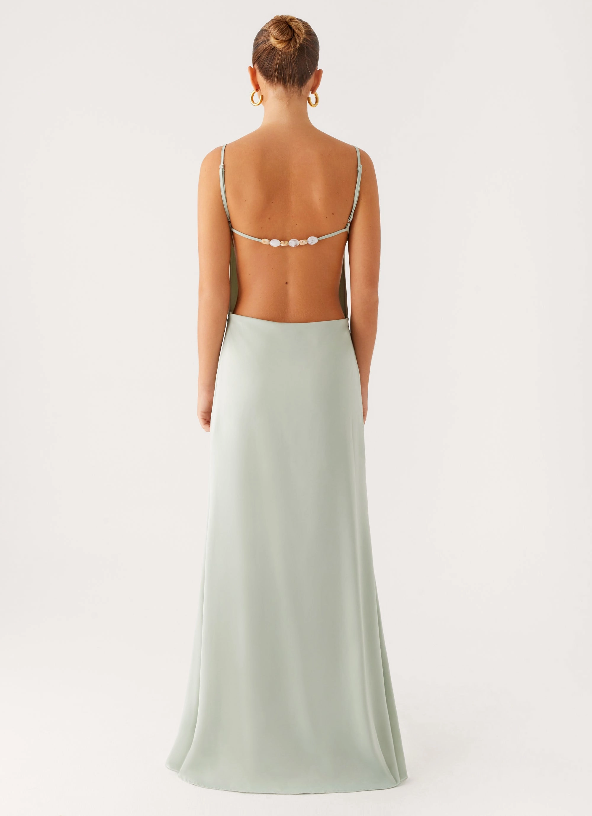 Daily Casual Timeless Touch Yves Maxi Dress - Mint