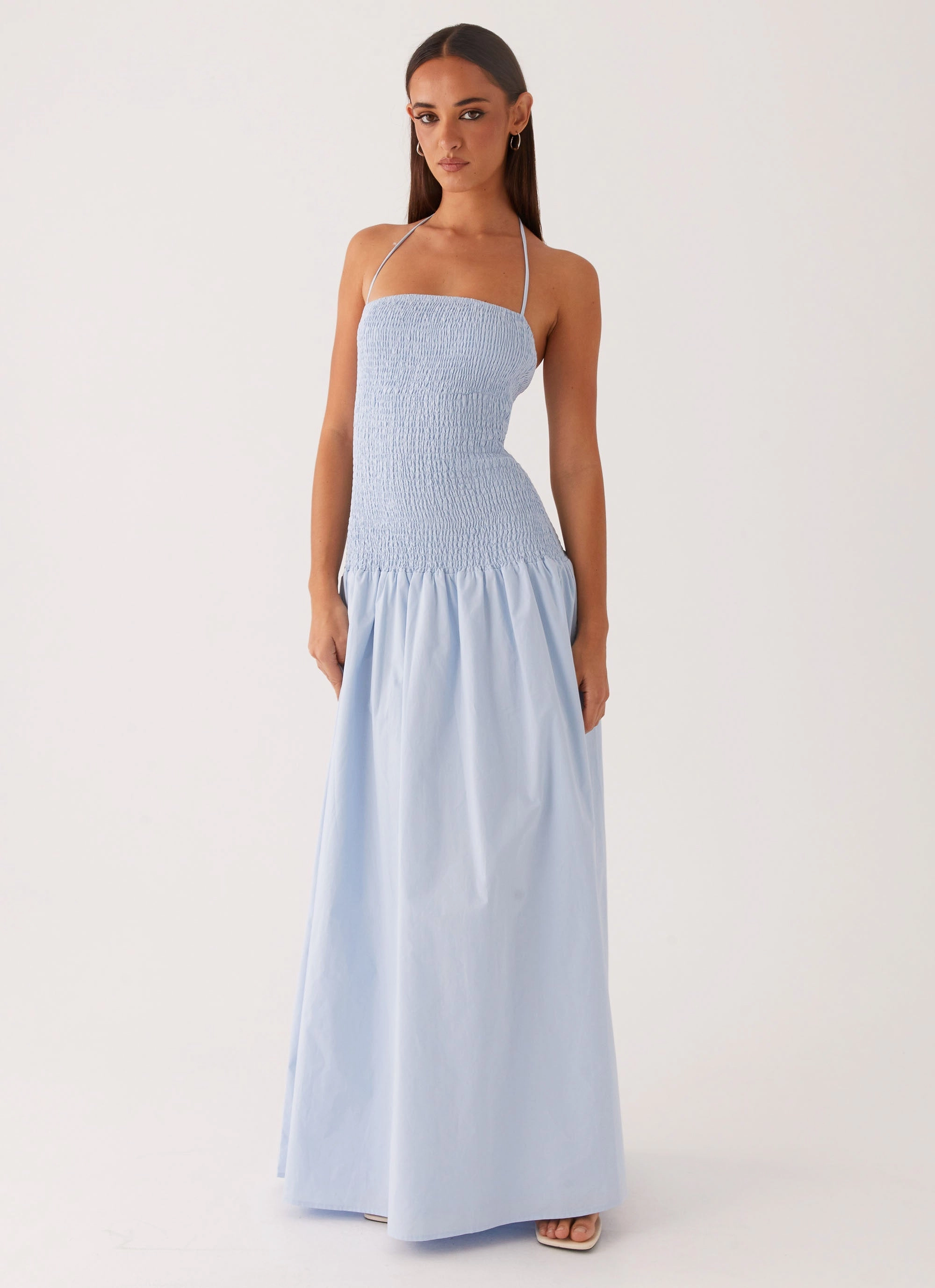 Zahra Maxi Dress - Blue Date Nightwear