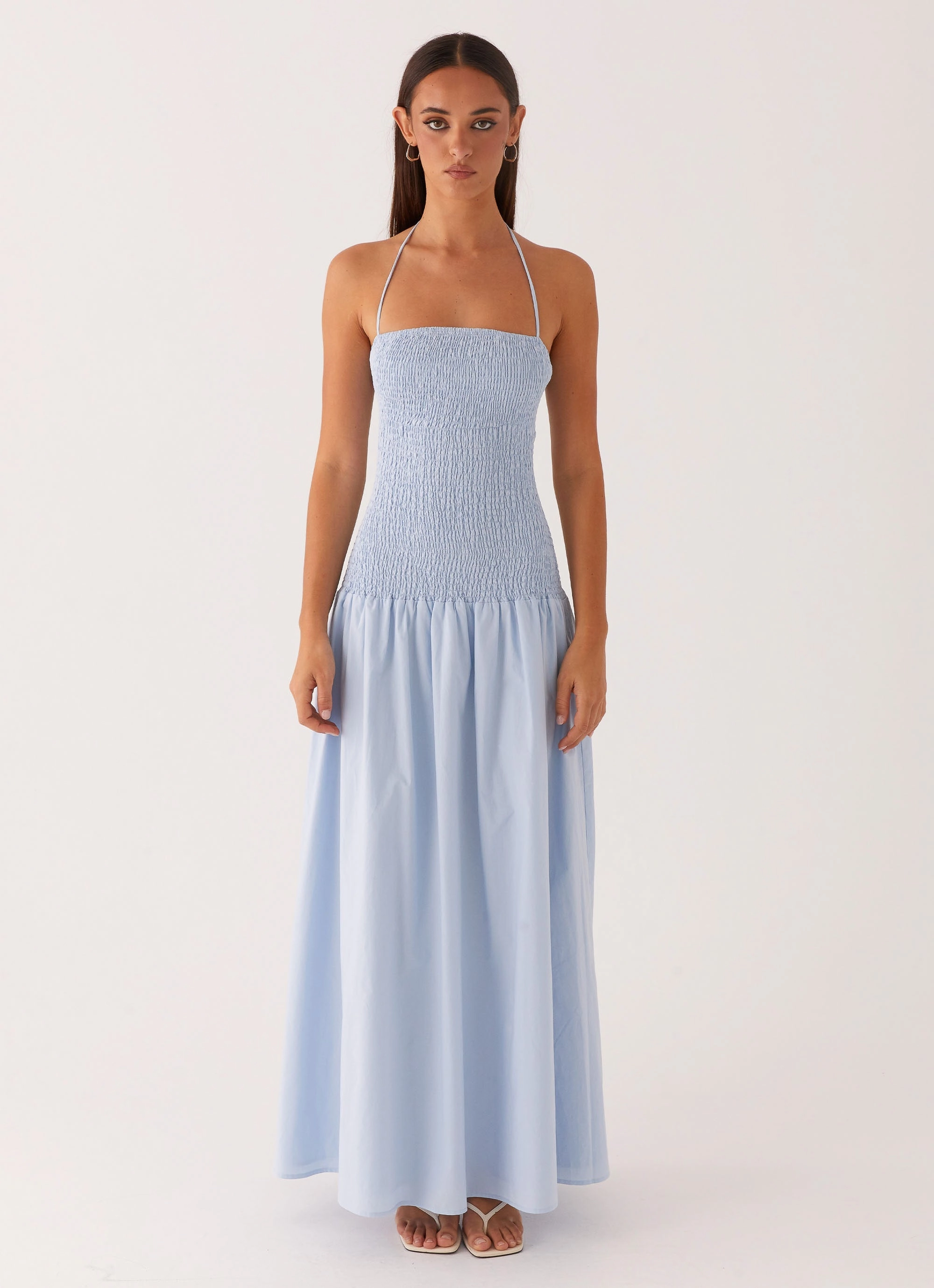 Summer Friendly Zahra Maxi Dress - Blue